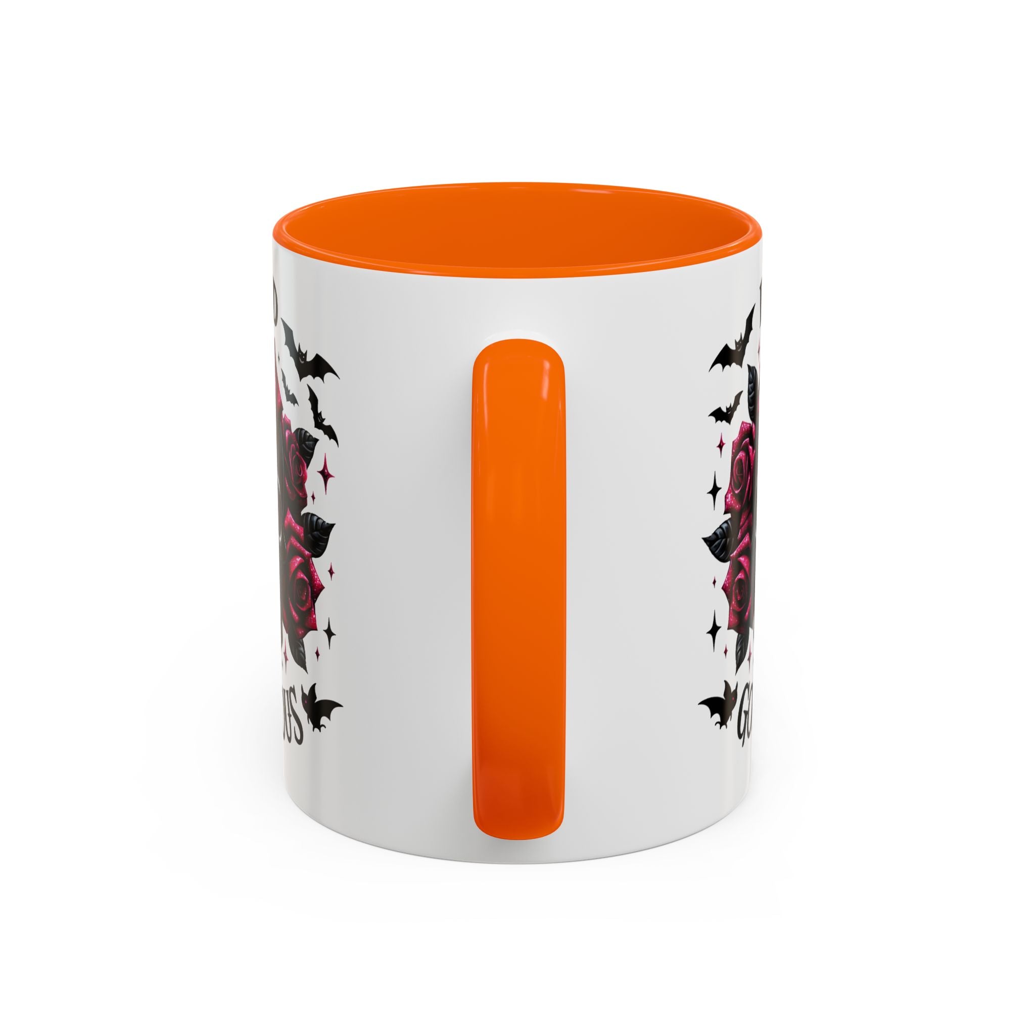 Gothic Skull Coffee Mug - Dead Gorgeous Design halloween horror art goth