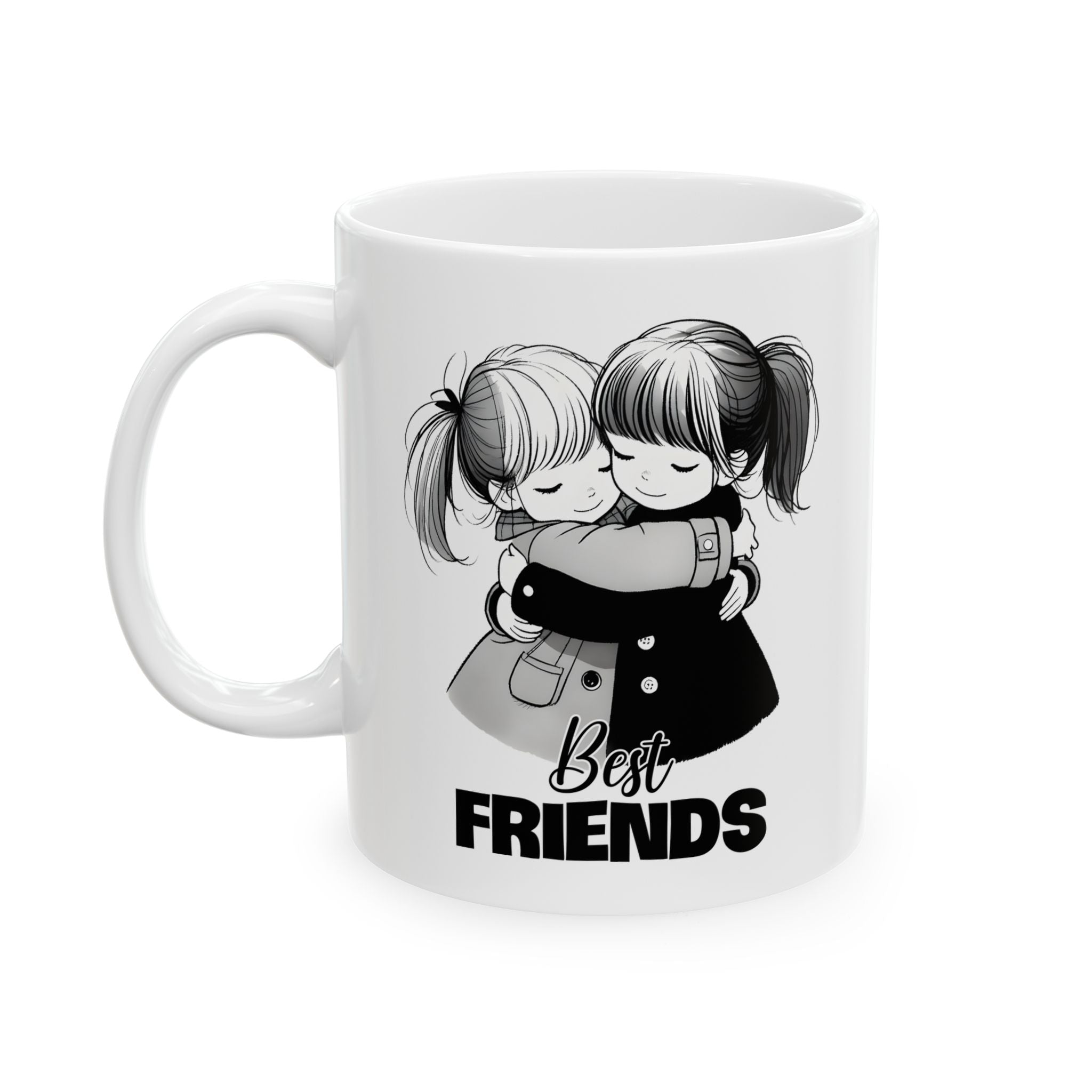 Cute Friendship coffee Mug - Perfect Gift for Friends, Coffee Lovers, Birthdays, Best Friend Moments, Tea Time