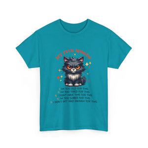 Grumpy cat five moods Unisex Heavy Cotton Tee by the x m world