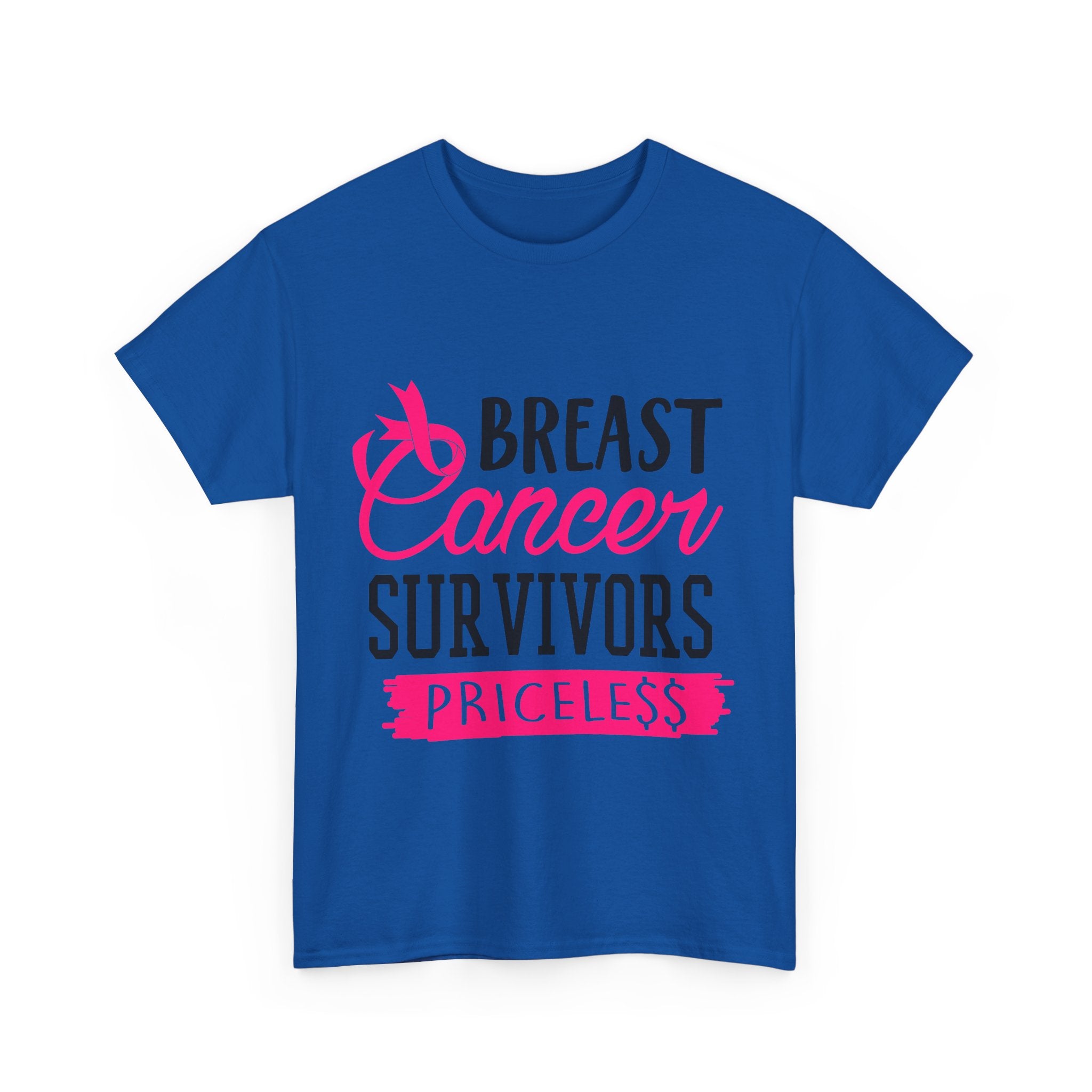 Breast Cancer Survivor Tee, Inspirational Shirt, Unisex Heavy Cotton Tee, Support Breast Cancer Awareness, Gift for Survivors