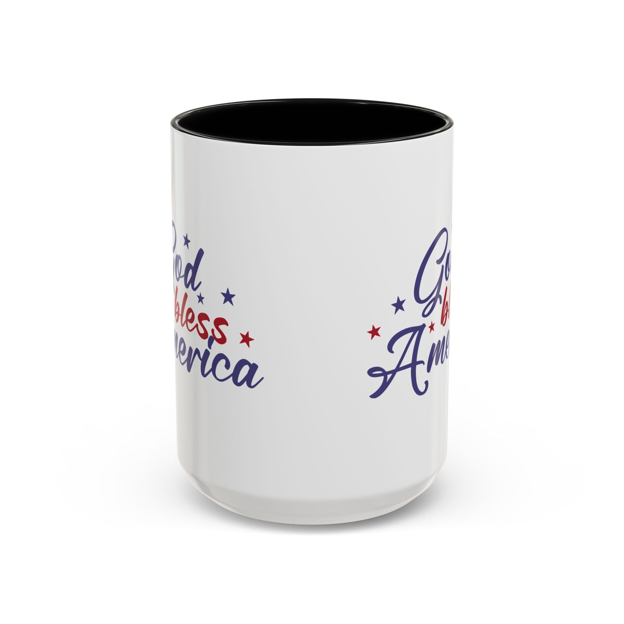 Patriotic Coffee Mug - God Bless America Design