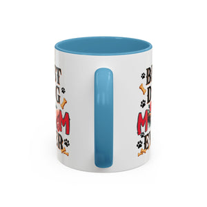 Best Dog Mom Ever Coffee Mug - Perfect Gift for Dog Lovers, Pet Moms, Animal Lovers, Dog-Themed Kitchen Decor, Best Friend Gift