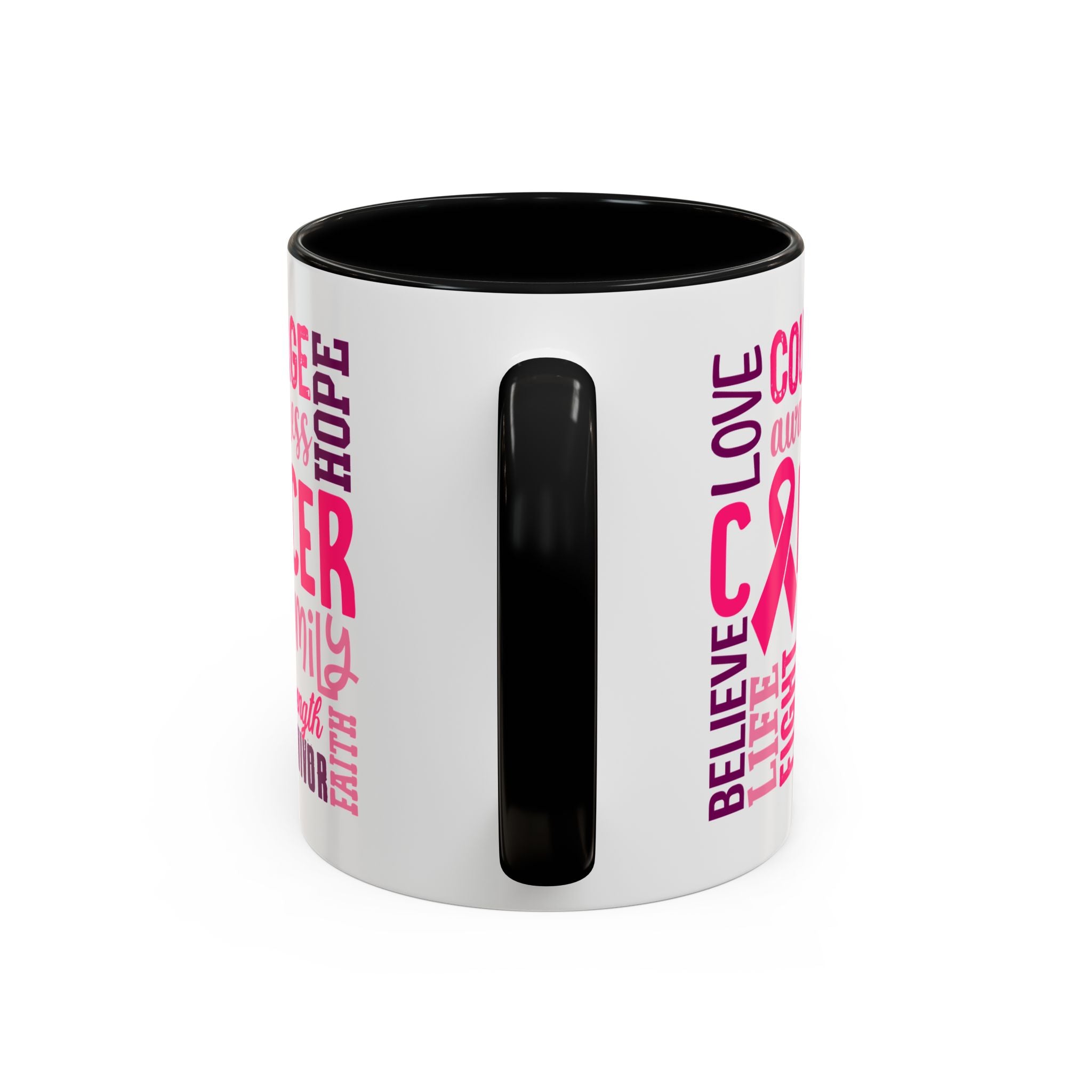 Inspirational Cancer Awareness Coffee Mug, Support Gift, Hope for Survivors, Breast Cancer Month, Motivational Mug, Encouragement Mug