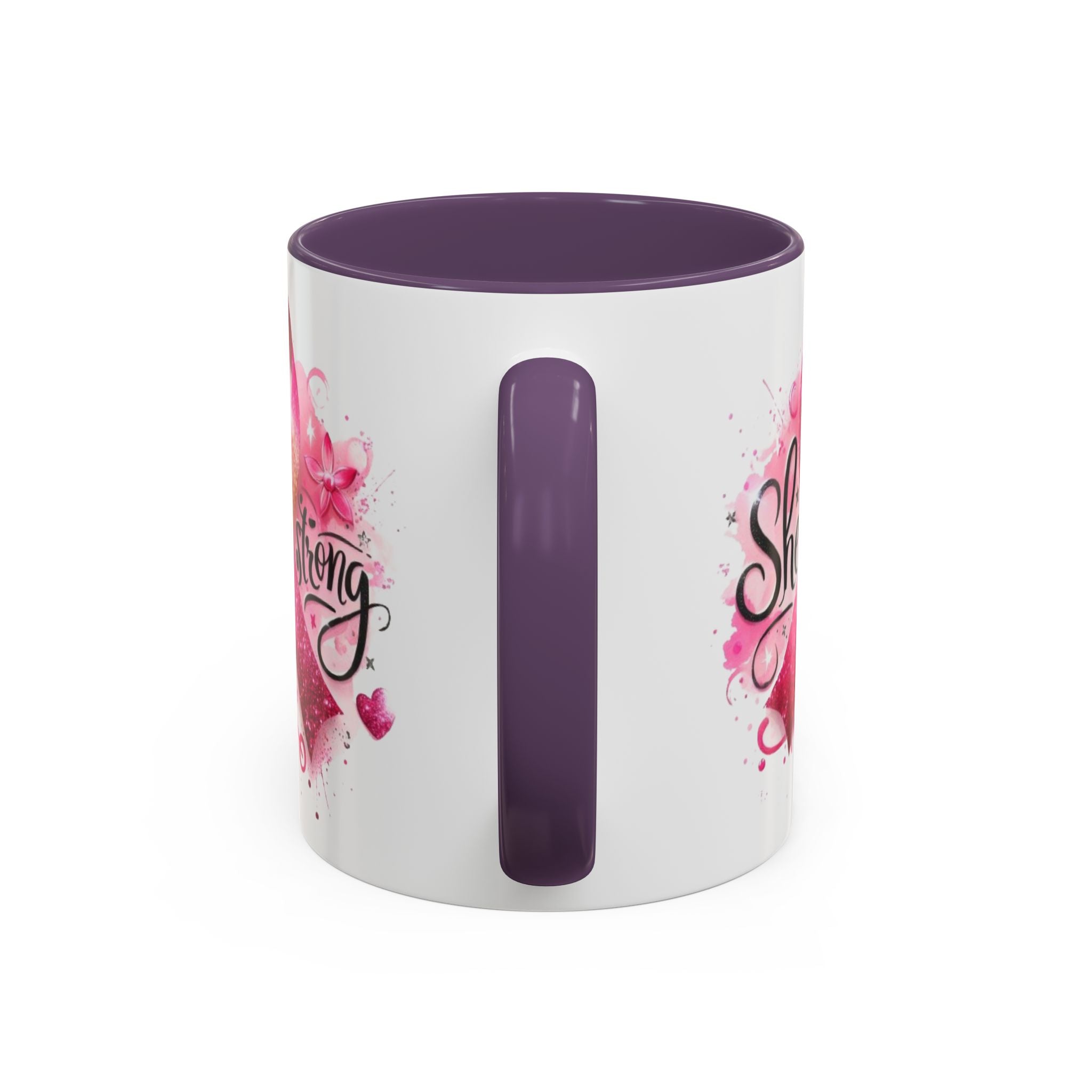 Empowering Pink Ribbon Coffee Mug - Gift for Survivors, Breast Cancer Awareness, Motivational Mug, Inspirational Drinkware, Self-Care Gift