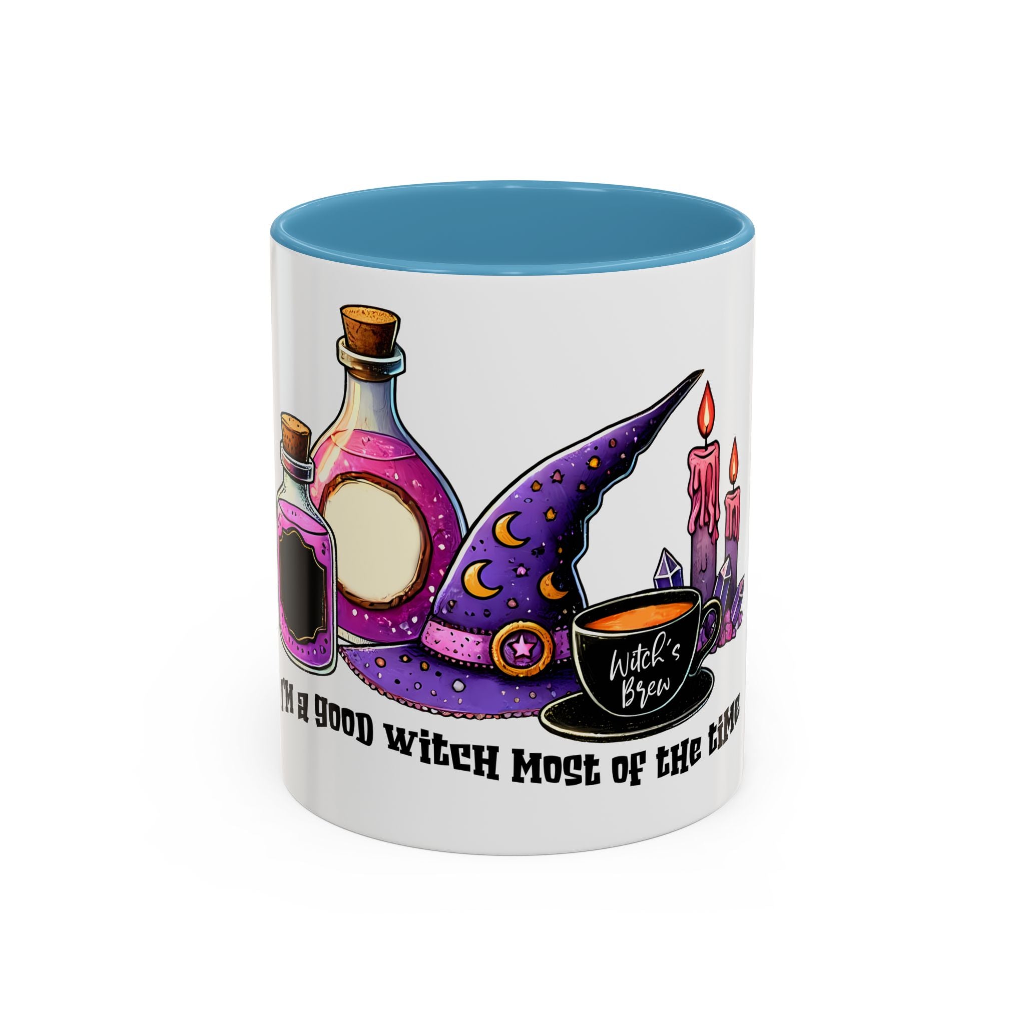 Halloween good witch Accent Coffee Mug (11, 15oz)
