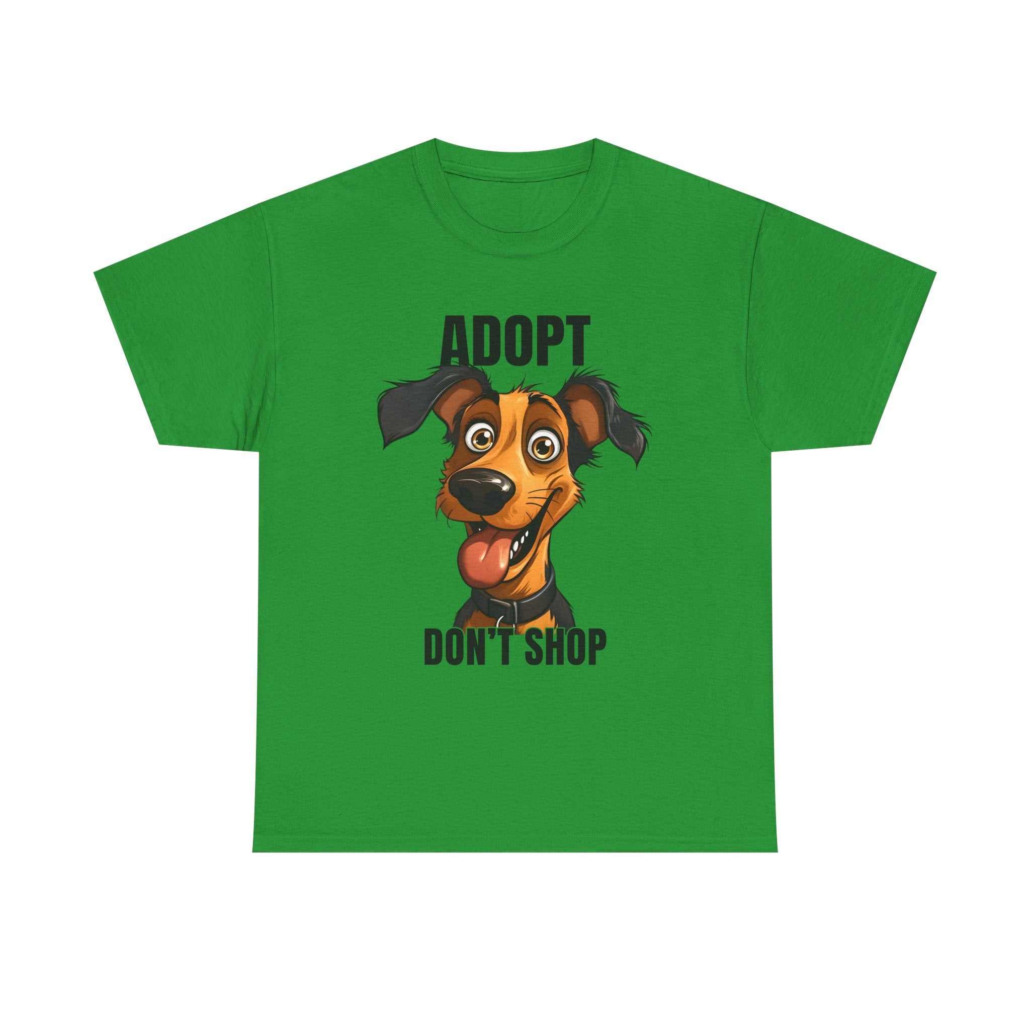 Funny Dog Adoption Tee, Unisex Tee, Pet Lover Gift, Animal Rescue Shirt, Dog Lover Apparel, Adopt Don't Shop Tee