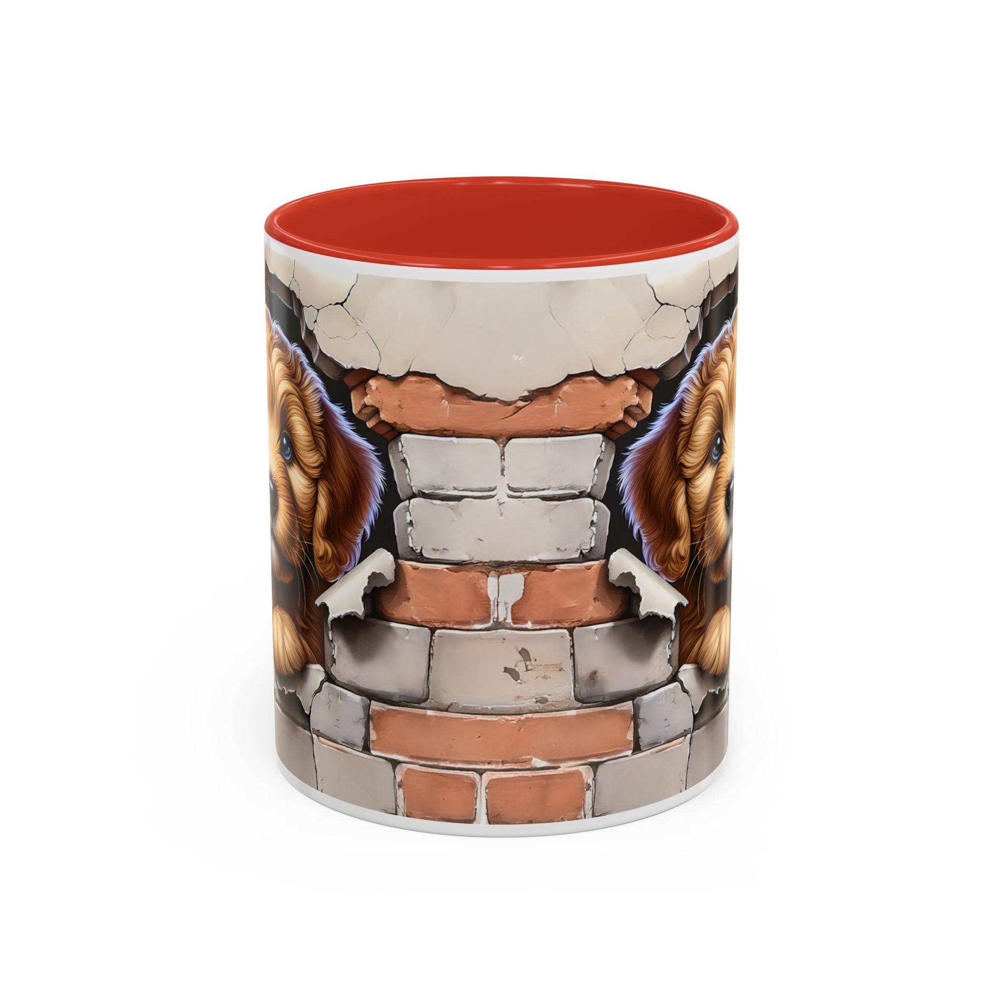 Cute Dog Accent Coffee Mug - Perfect Gift for Pet Lovers, Animal Lovers, Home Decor, Coffee Lovers, Unique Kitchenware