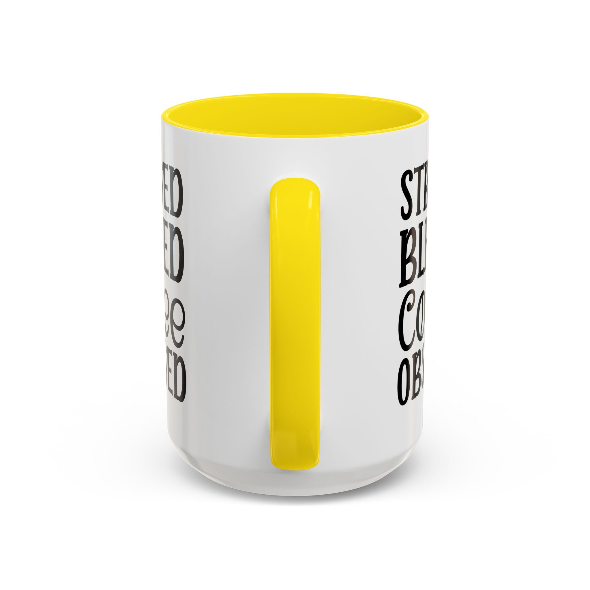 Stressed Blessed Coffee Obsessed Mug, Motivational Coffee Mug, Gift for Coffee Lovers, Funny Office Mug, Self-Care Gift Idea