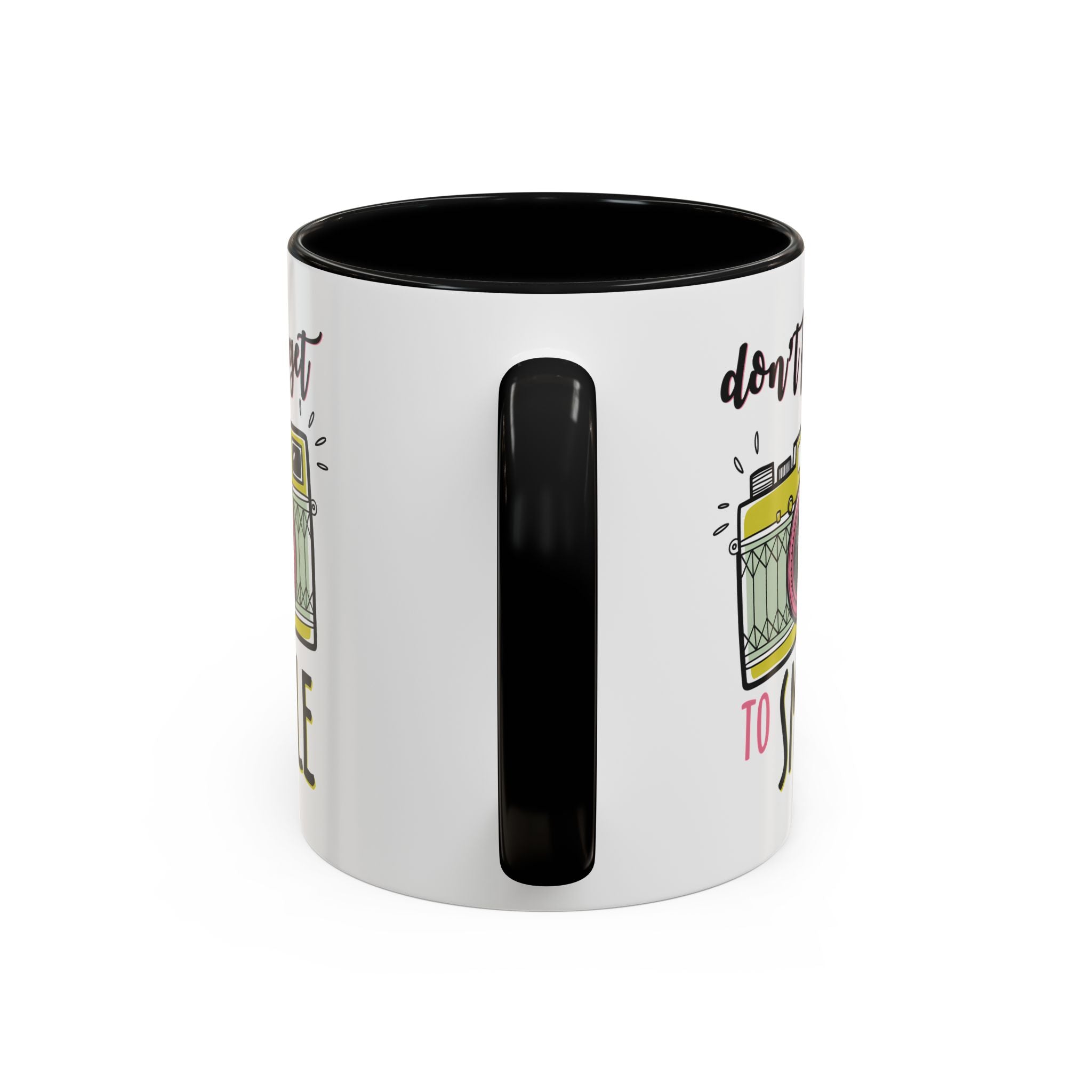 Inspirational Coffee Mug - 'Don't Forget to Smile' mental health