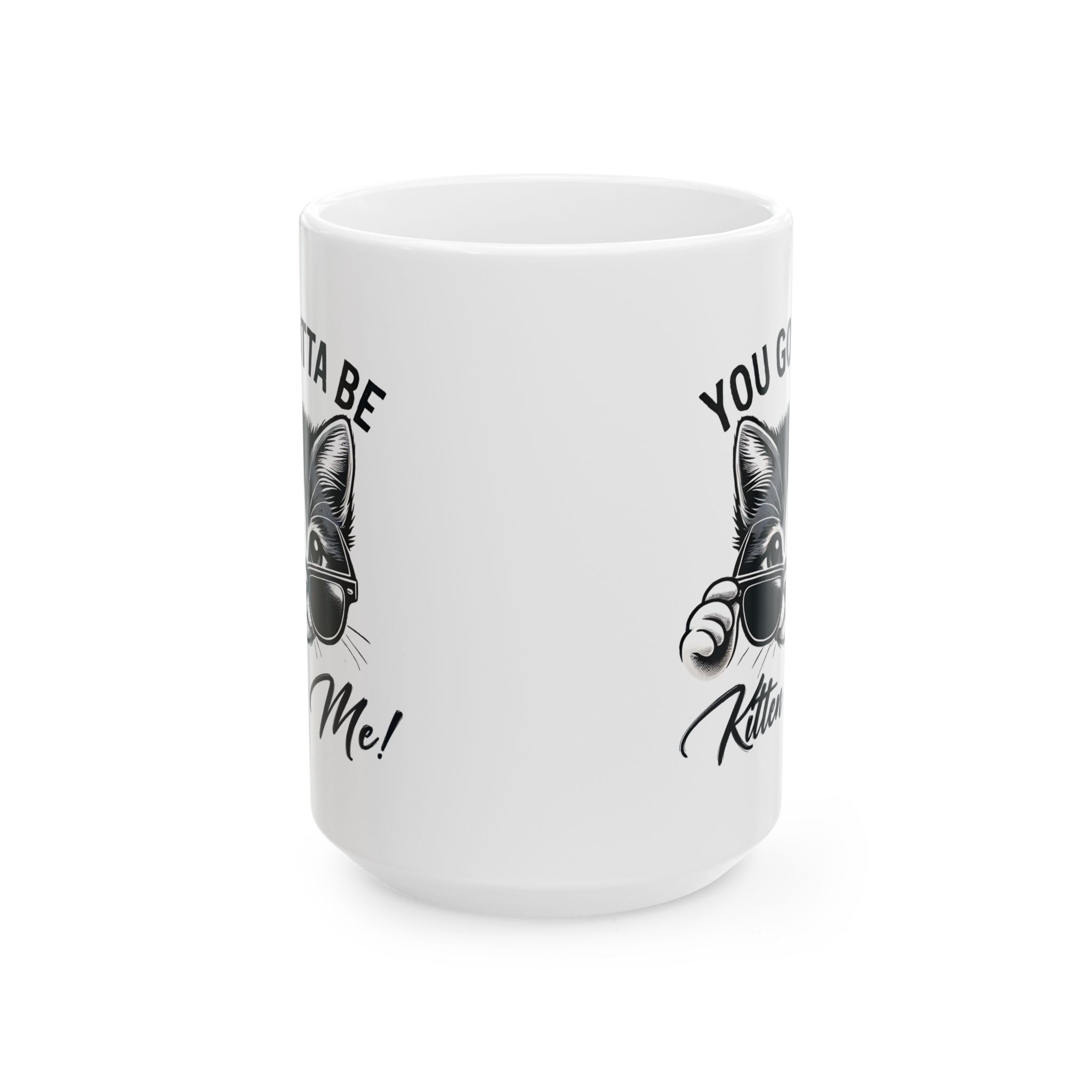 Cool Cat sarcasm coffee  Mug - Perfect for Cat Lovers, Coffee Enthusiasts, Funny Gift, 11oz, 15oz