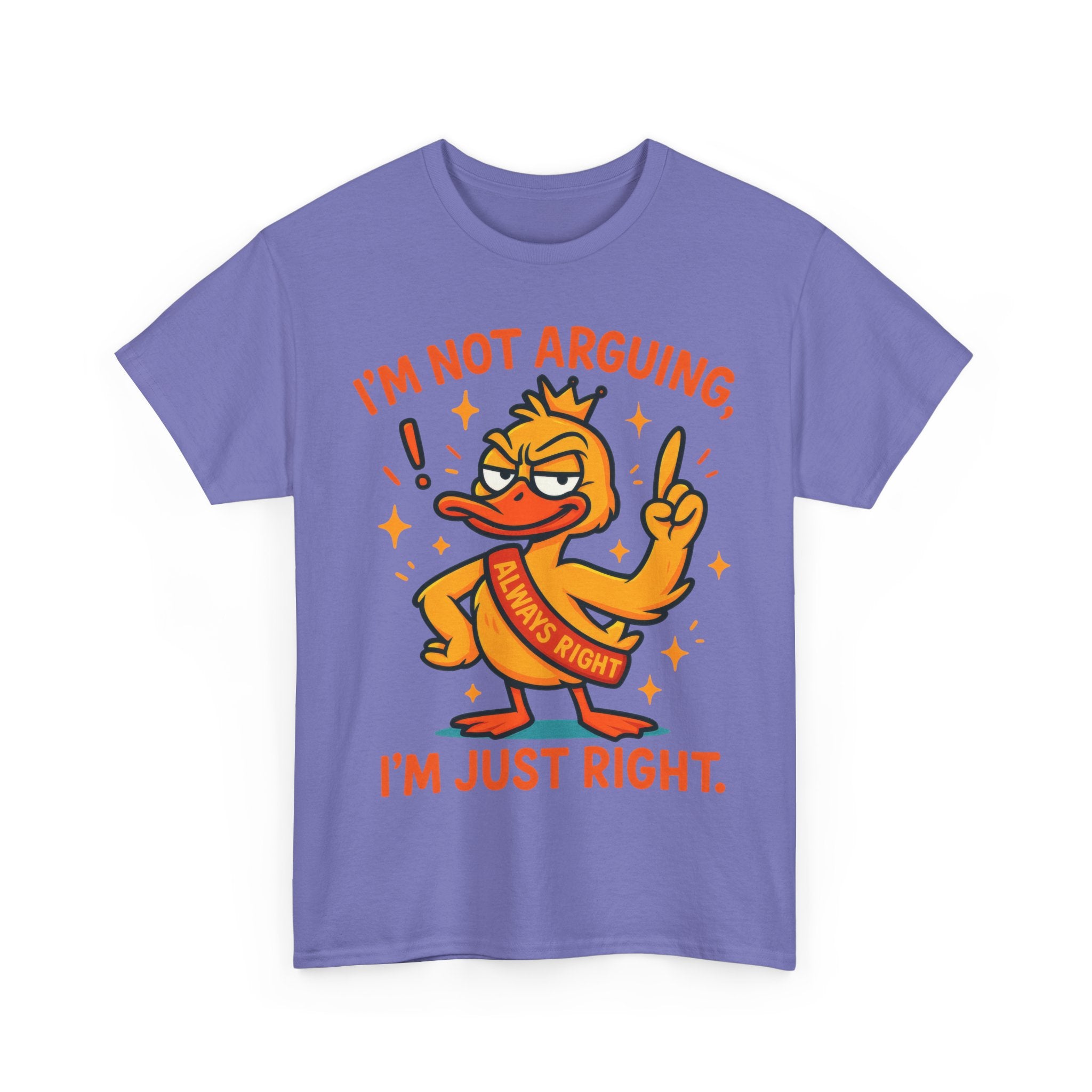 Funny attitude always right Tee, Casual Wear, Gift for Friends, Humor T-Shirt,  Loungewear, Birthday Gift