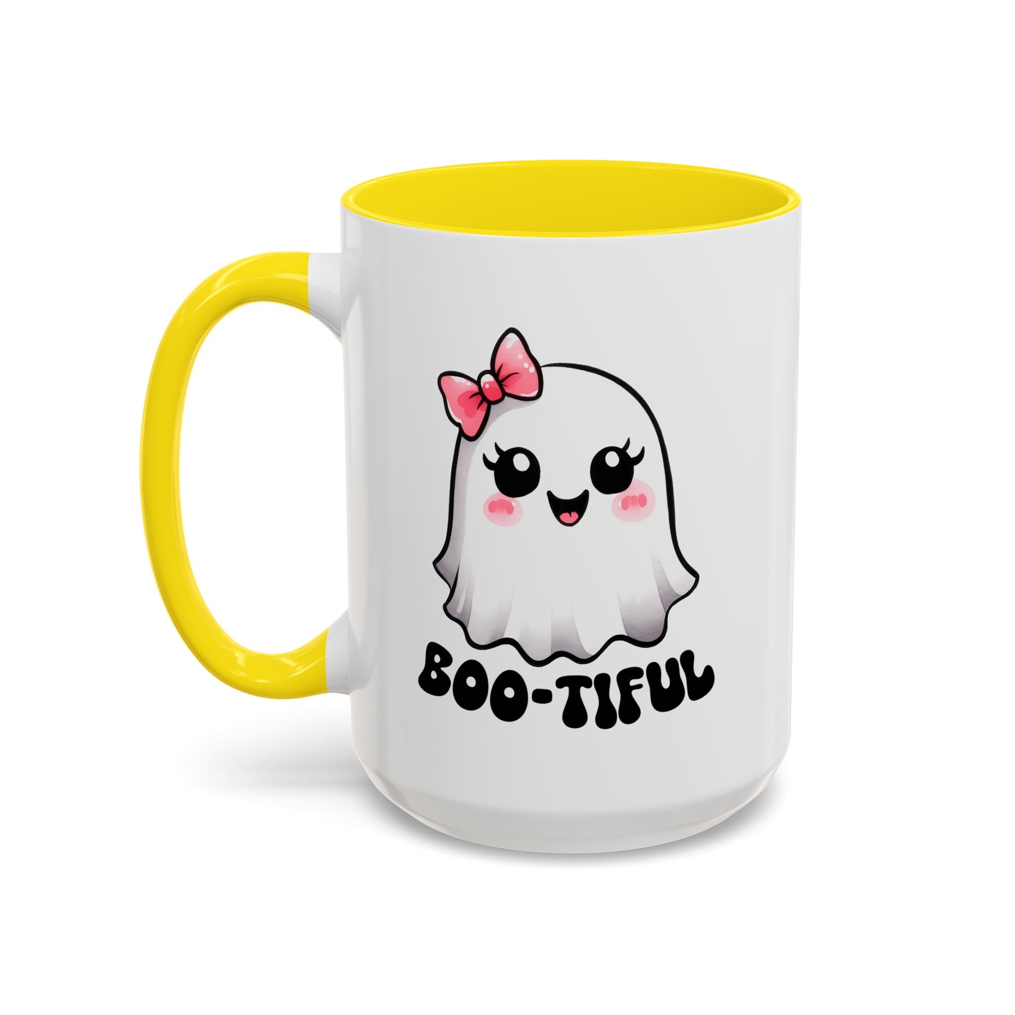 Cute Ghost Coffee Mug - Perfect for Halloween, Gift for Friends, Spooky Season, Cozy Vibes, Boo-tiful Design