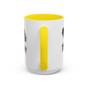 Gothic vampire girl  horror art Accent Coffee Mug (11, 15oz)