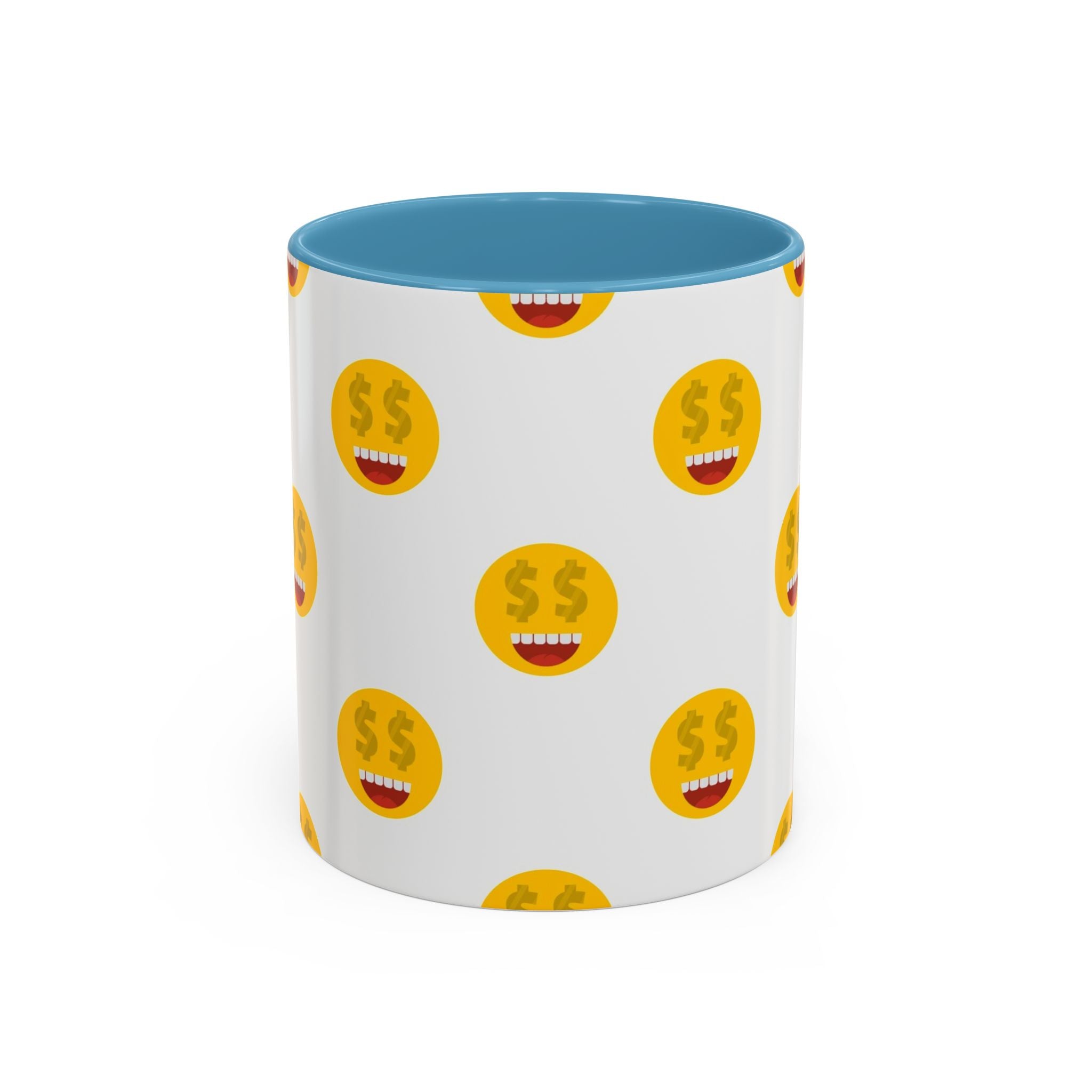 Smiles and dollars Accent Coffee Mug (11, 15oz)