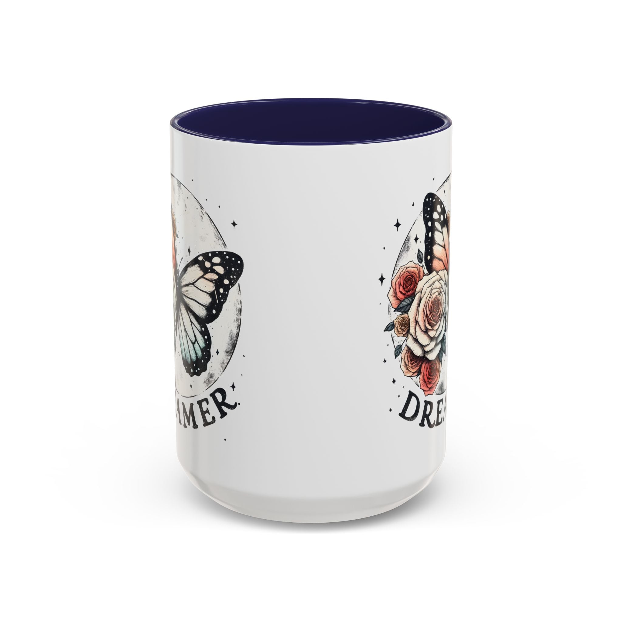 Dreamer Butterfly Coffee Mug - Stylish Accent for Creatives positive vibe freedom nature lover