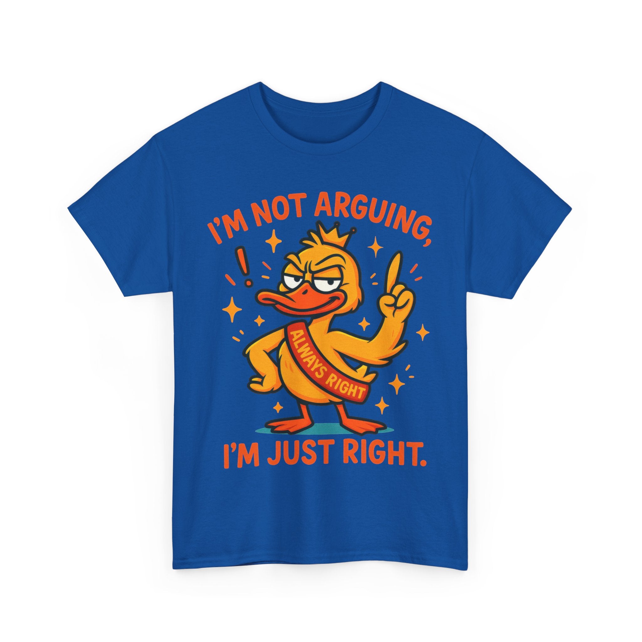 Funny attitude always right Tee, Casual Wear, Gift for Friends, Humor T-Shirt,  Loungewear, Birthday Gift
