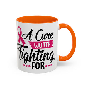 Inspirational Breast Cancer Awareness Mug, Supportive Gift for Fighters, 11oz & 15oz Coffee Cup - Perfect for Fundraisers, Hope, [...]