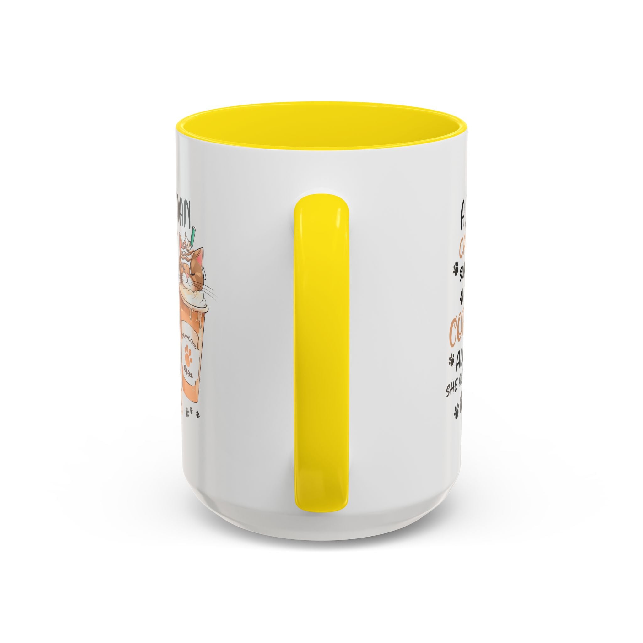 Cat Lover Coffee Mug - "A Woman Cannot Survive on Coffee Alone..."