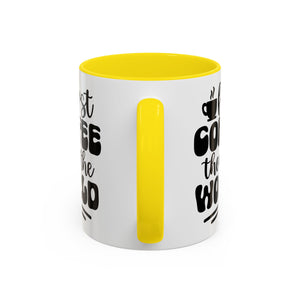 First Coffee Then the World - Stylish Accent Coffee Mug for Coffee Lovers, Gift for Friends, Kitchen Decor, Office Mug, Holiday Present