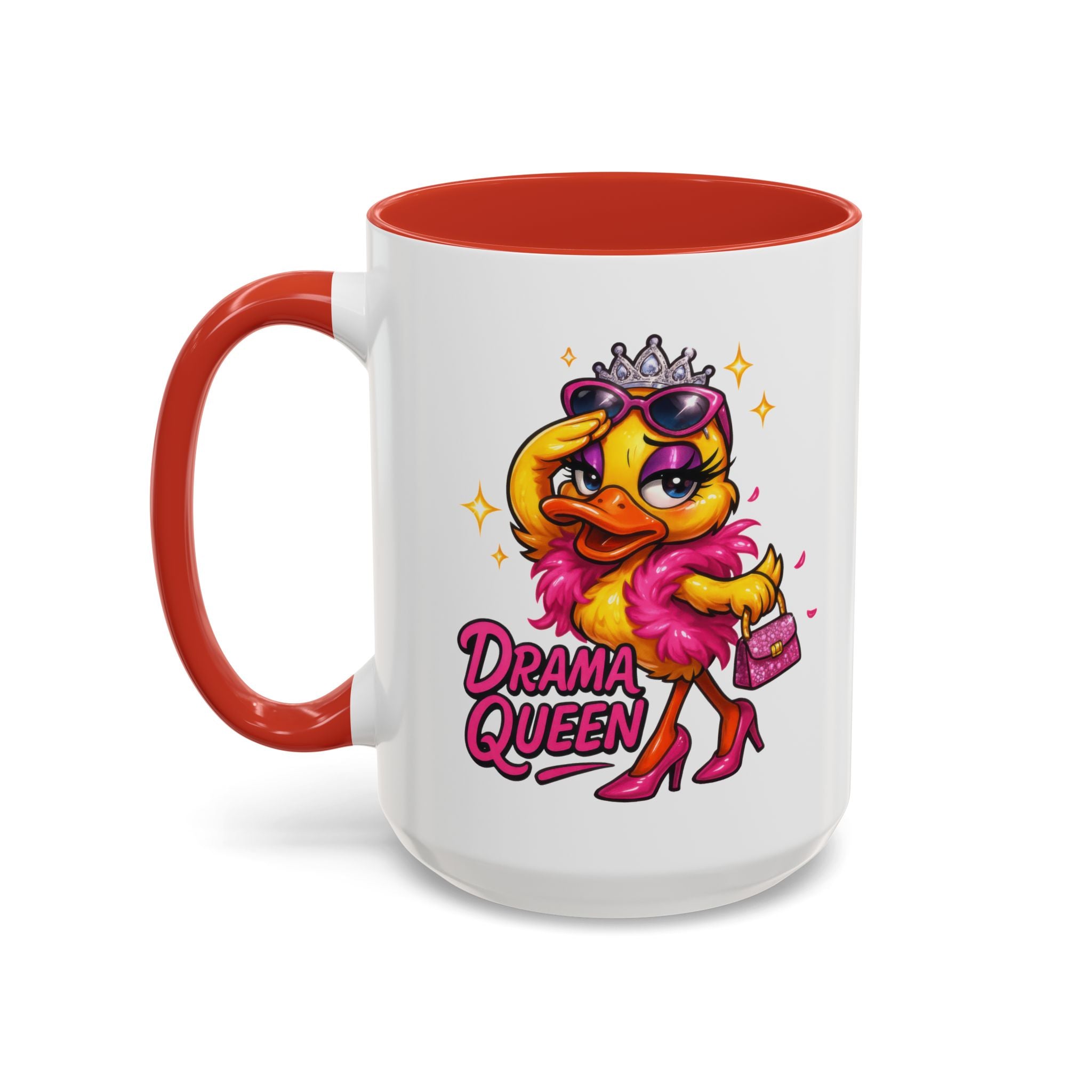 Drama Queen Coffee Mug, Funny Mug for Her, Gift for Drama Lovers, Sassy Office Mug, Unique Present for Birthdays