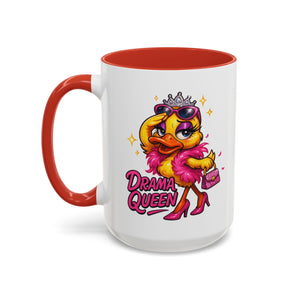 Drama Queen Coffee Mug, Funny Mug for Her, Gift for Drama Lovers, Sassy Office Mug, Unique Present for Birthdays