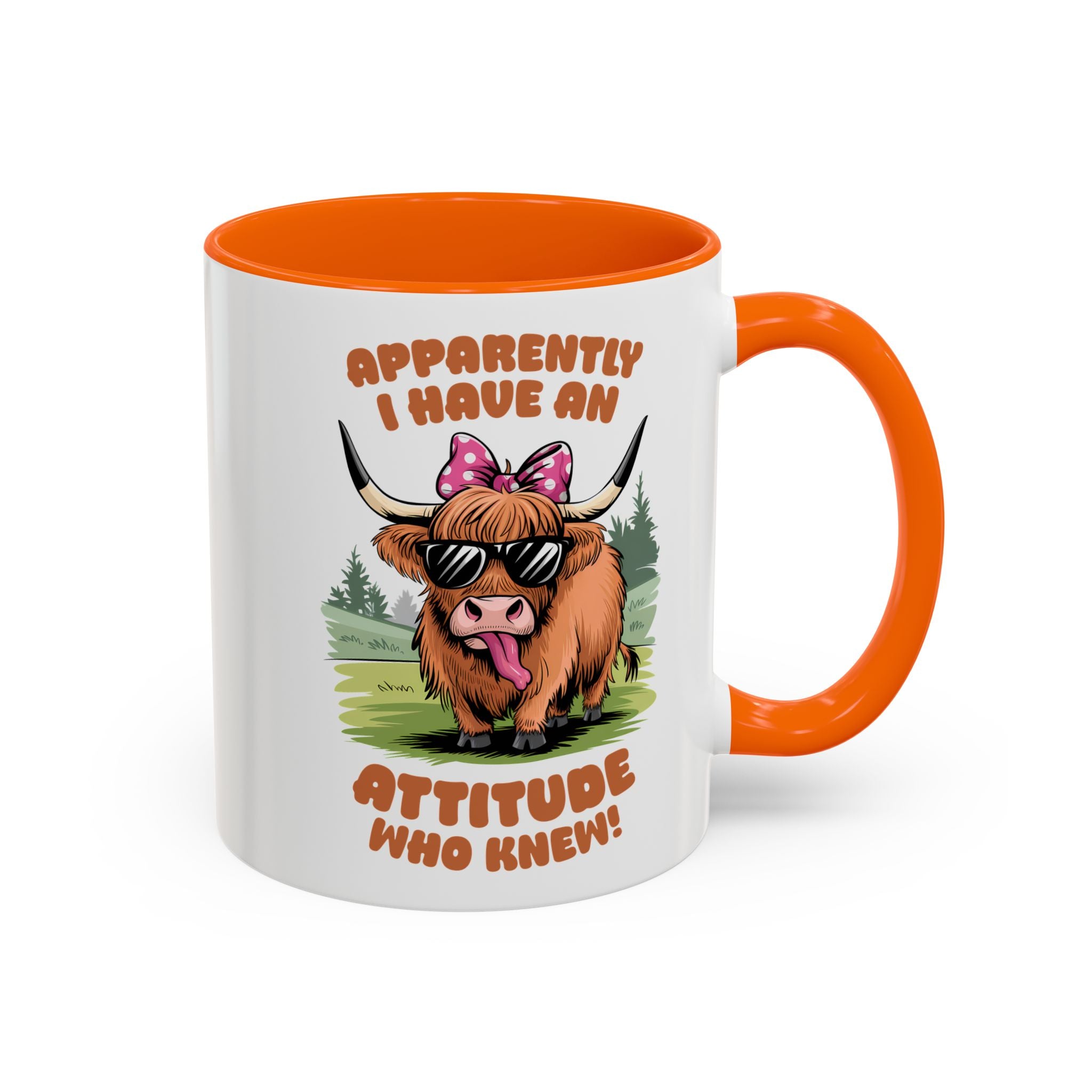 Fun Attitude Coffee Mug - Perfect Gift for Animal Lovers cow farm humor
