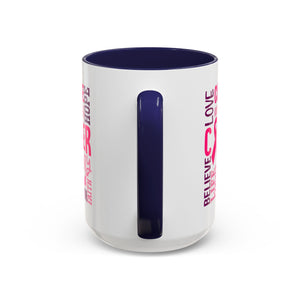 Inspirational Cancer Awareness Coffee Mug, Support Gift, Hope for Survivors, Breast Cancer Month, Motivational Mug, Encouragement Mug