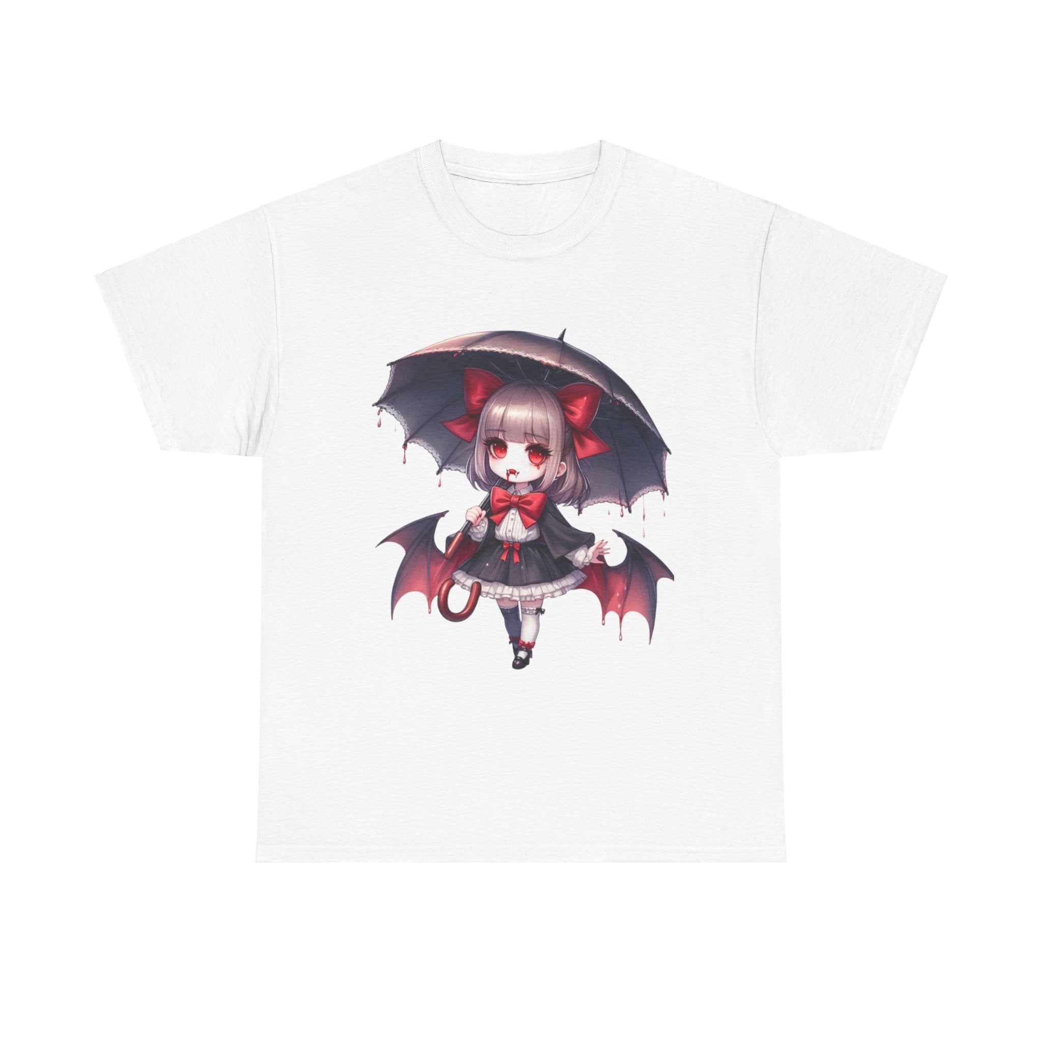 vampire girl horror Unisex Heavy Cotton Tee men women png31
