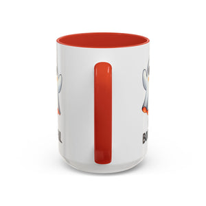 Hey Boo-tiful Ghost Coffee Mug, Halloween Mug, Cute Gift, Spooky Decor, Fun Mug