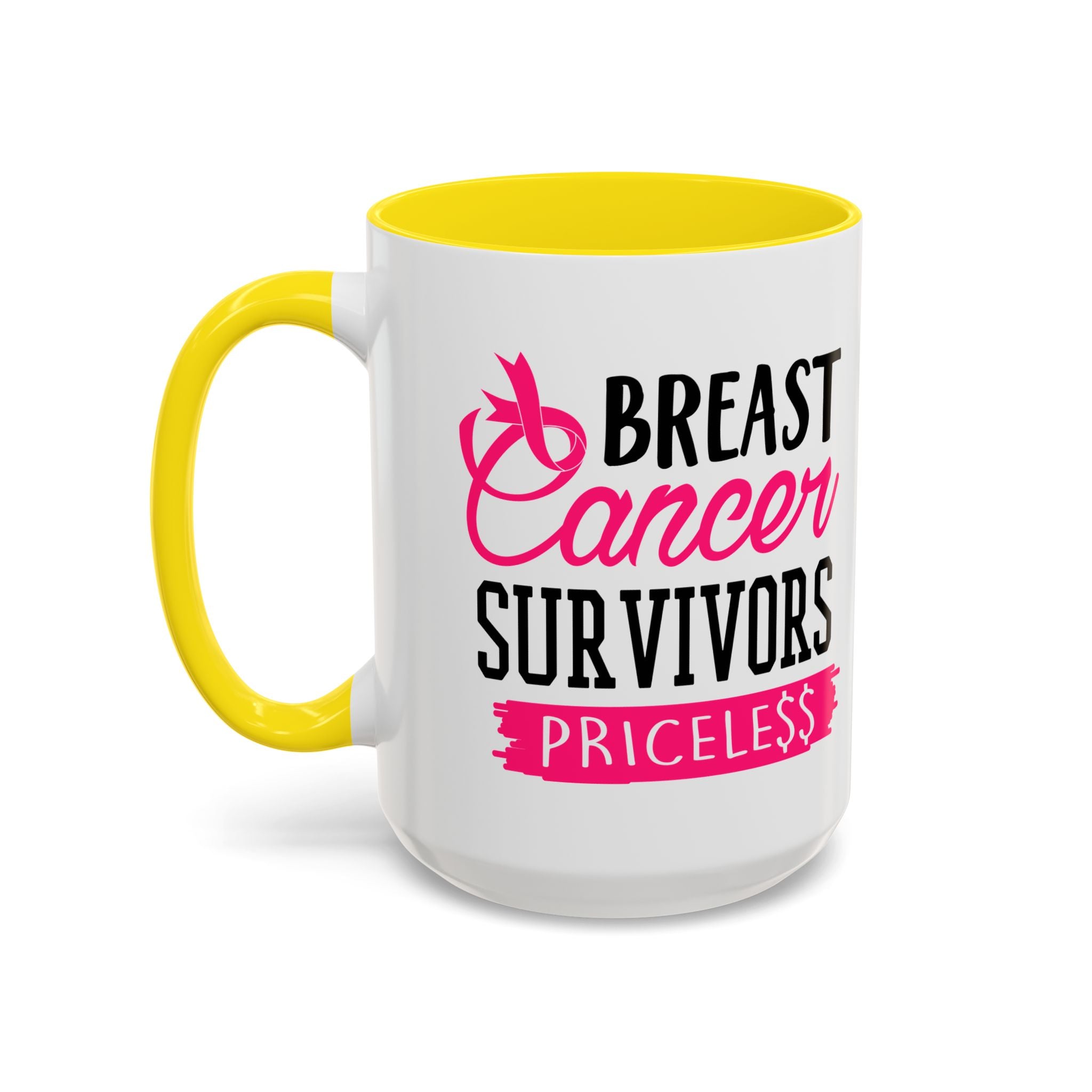 Breast Cancer Survivors Coffee Mug, Inspirational Cancer Gift, Supportive Awareness Mug, Gift for Survivors, Encouraging Morning Coffee