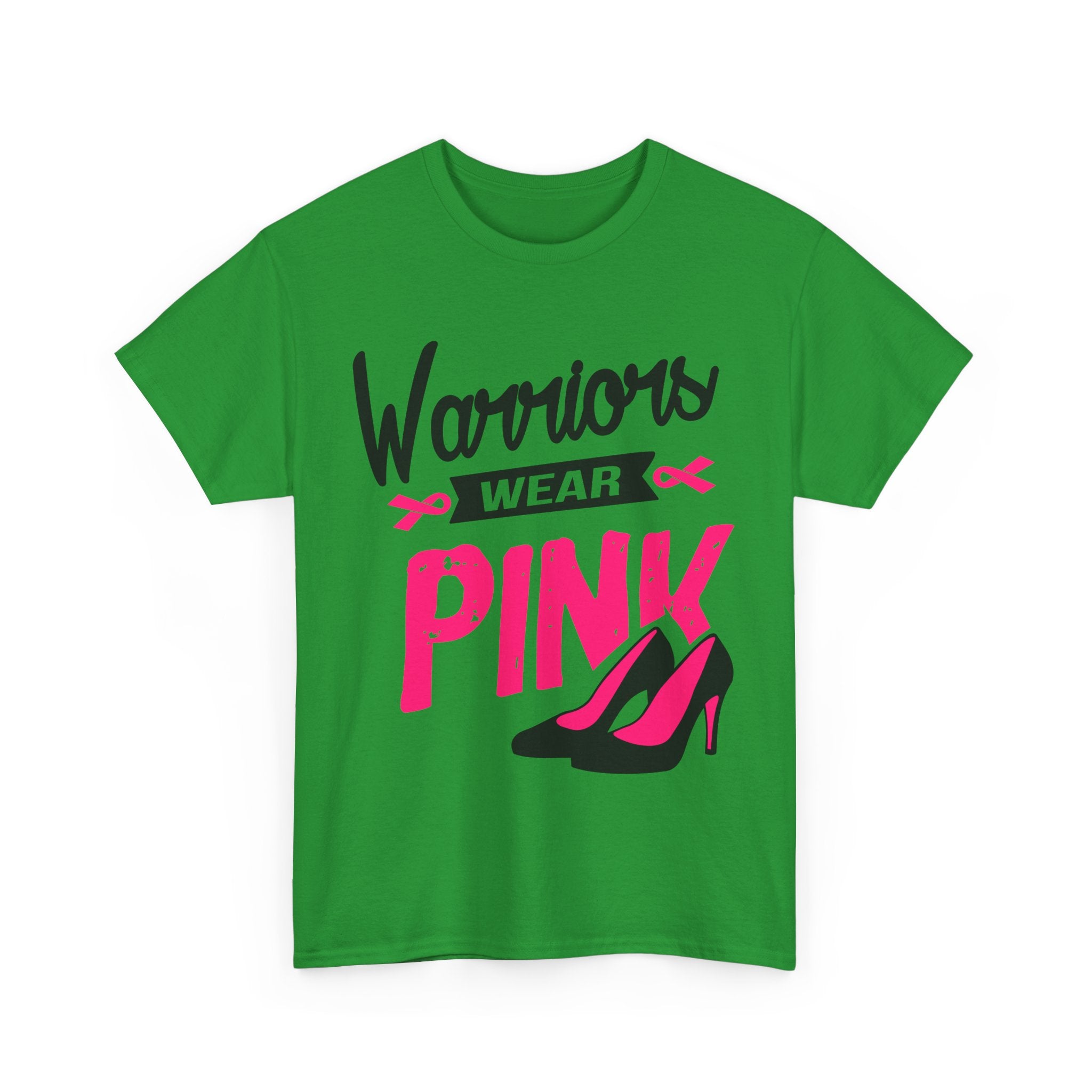 Warriors Wear Pink T-Shirt | Support Breast Cancer Awareness, Gift for Survivors, Inspirational Tee, Unisex Cotton Shirt