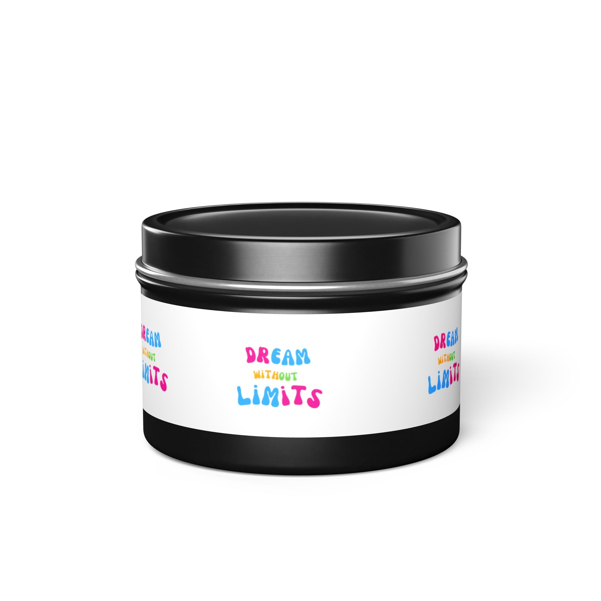 Dream without limits scented Tin Candles