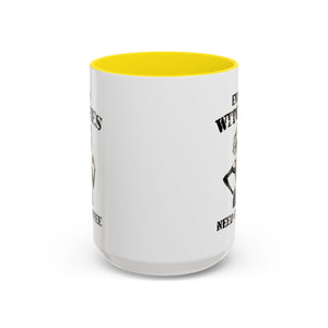 Witchy Coffee Mug - Even Witches Need Coffee, Spooky Gift, Halloween Decor, Witch Lover's Mug, Unique Coffee Cup