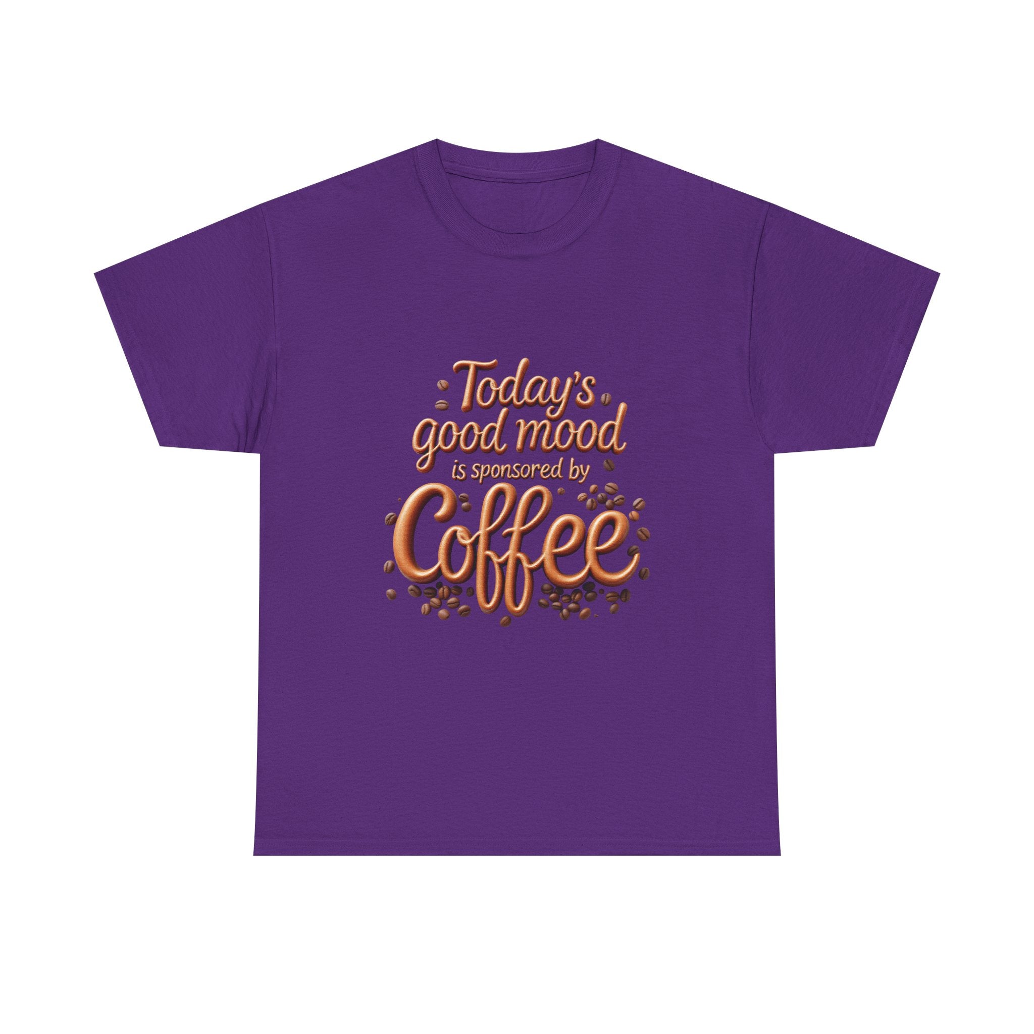 Coffee Mood Unisex Tee - Today's Good Mood Tee, Coffee Lover Shirt, Funny Gift for Him or Her, Casual Wear, Birthday Party Top