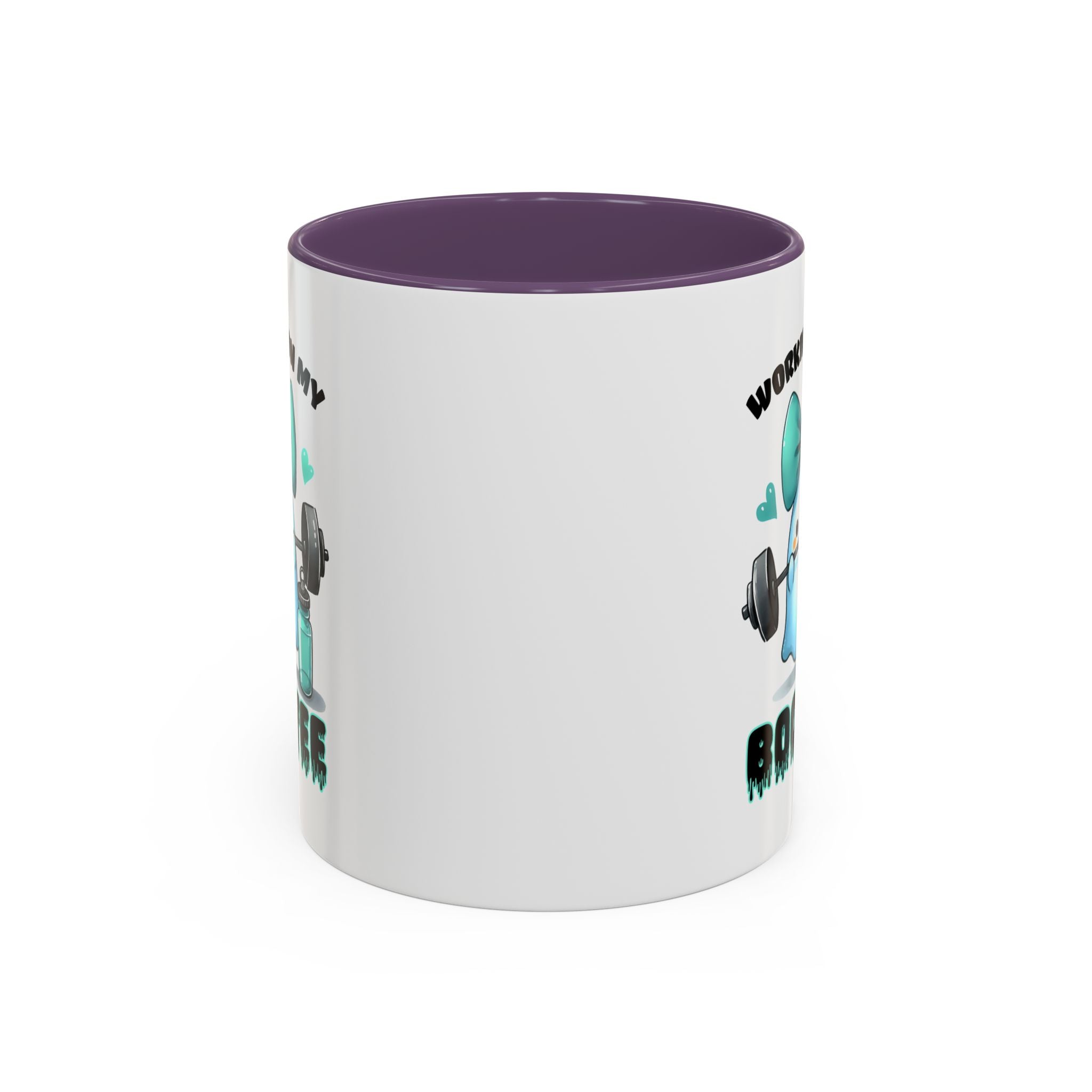 Fitness Motivation Coffee Mug, Workout Gift, Gym Decor, Boo-Tee Lover's Cup, Cute Ghost Mug