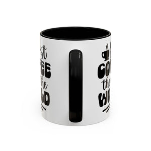 First Coffee Then the World - Stylish Accent Coffee Mug for Coffee Lovers, Gift for Friends, Kitchen Decor, Office Mug, Holiday Present