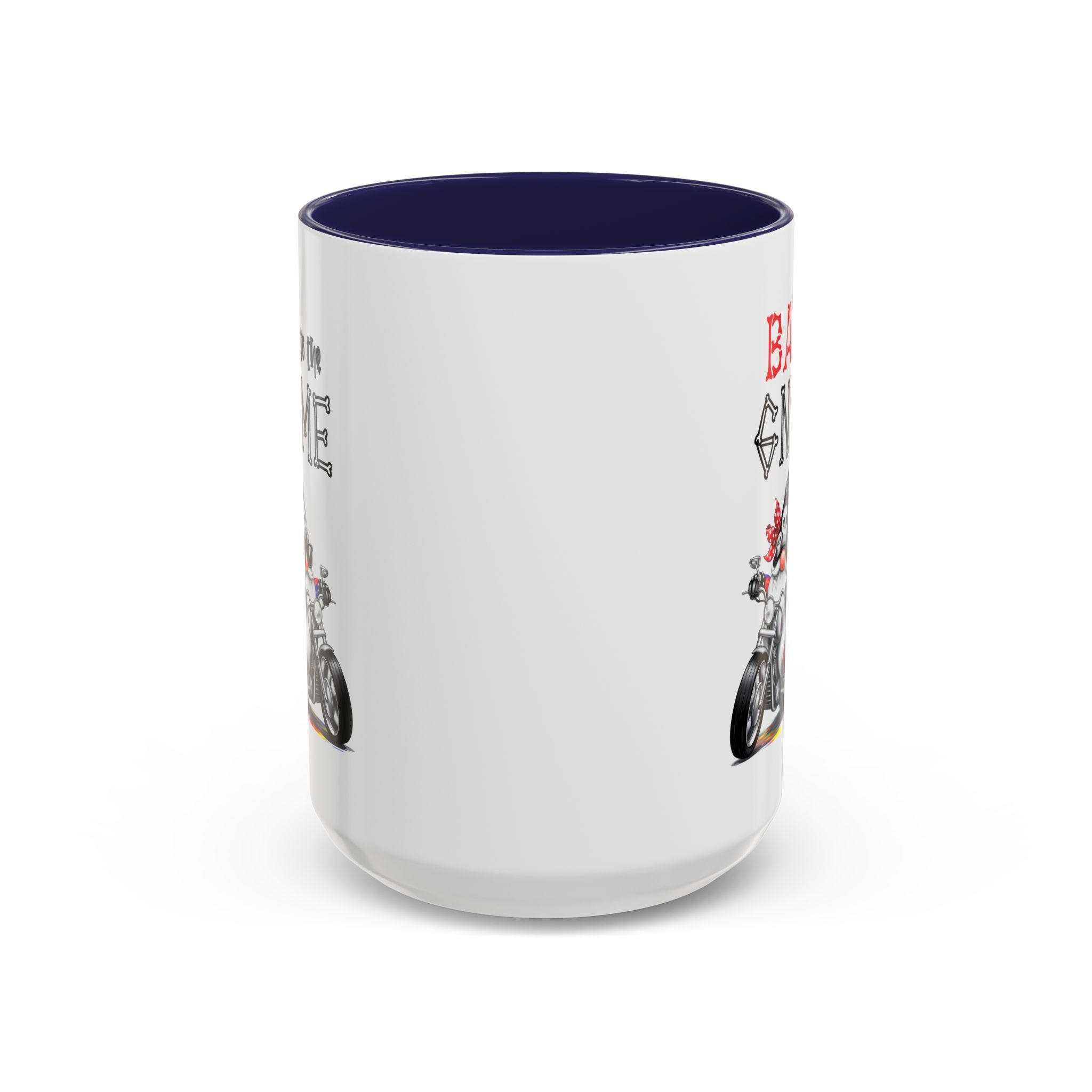 Bad to the Gnome Coffee Mug - 11oz & 15oz Accent Mugs for Bikers & Gnome Lovers