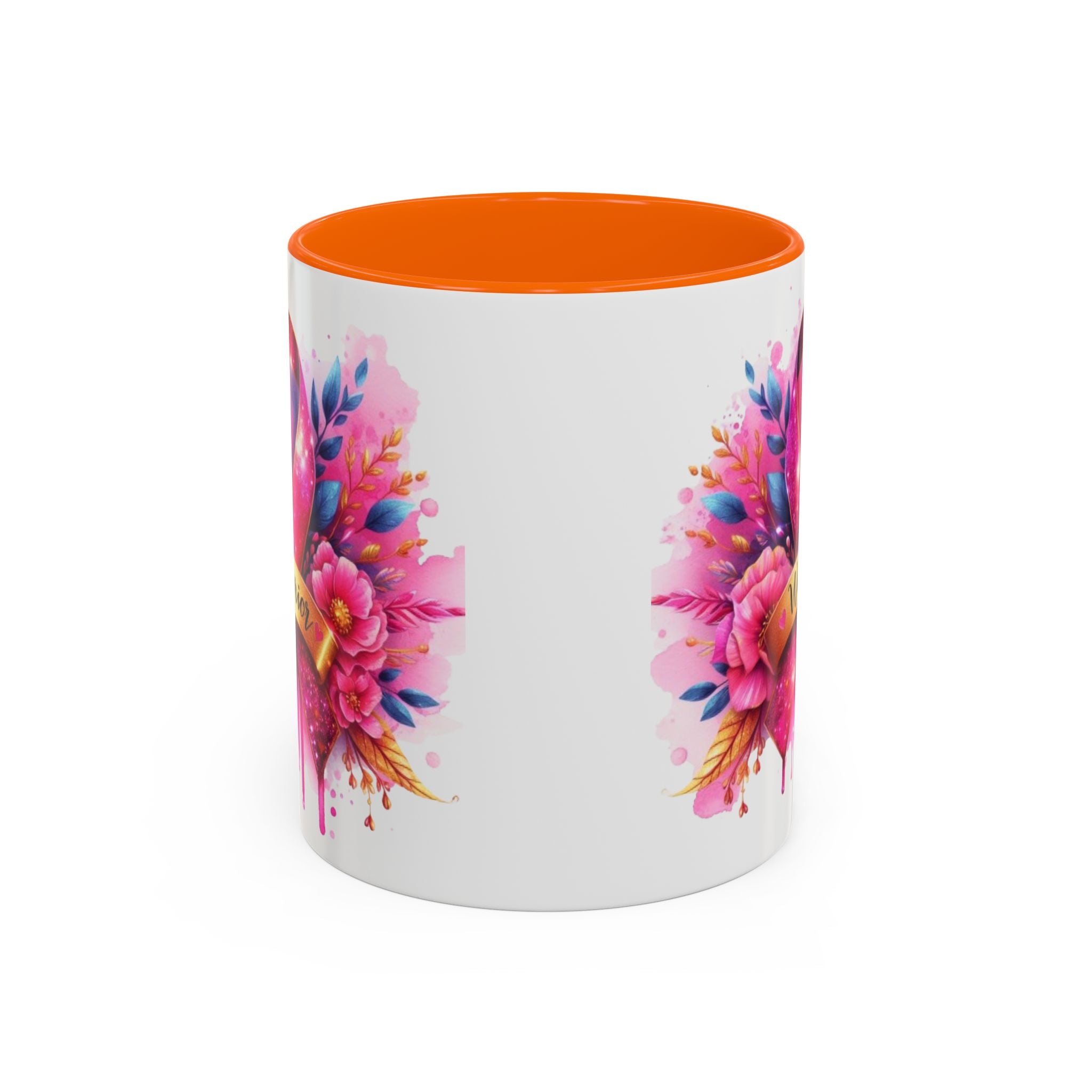 Inspirational Warrior Coffee Mug - Floral Design, Encouragement Gift, Cancer Awareness, Motivational Cup, Supportive Drinkware
