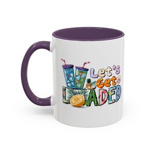 Colorful 'Let's Get Loaded' Coffee Mug - Fun Drinkware for Parties & Gatherings