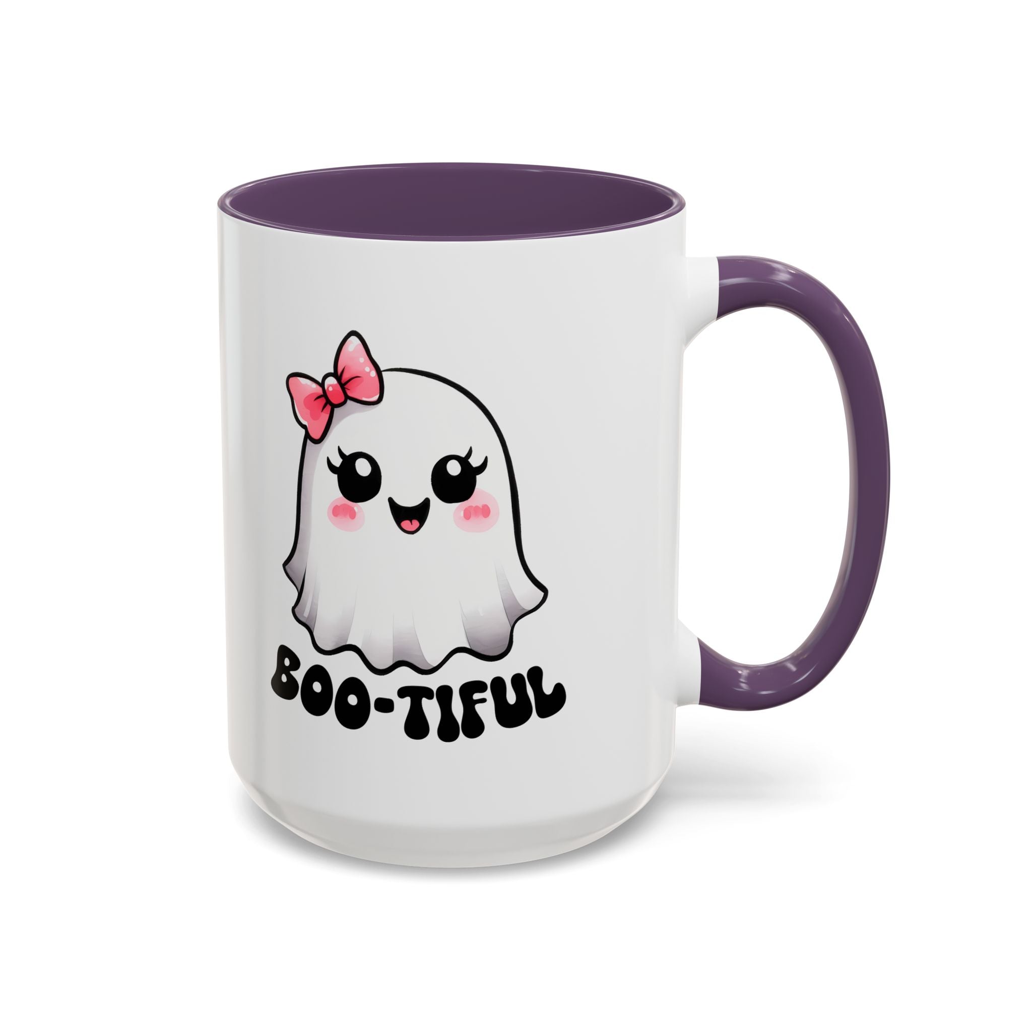 Cute Ghost Coffee Mug - Perfect for Halloween, Gift for Friends, Spooky Season, Cozy Vibes, Boo-tiful Design