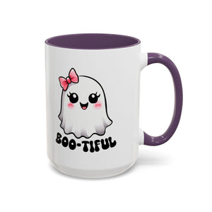 Cute Ghost Coffee Mug - Perfect for Halloween, Gift for Friends, Spooky Season, Cozy Vibes, Boo-tiful Design