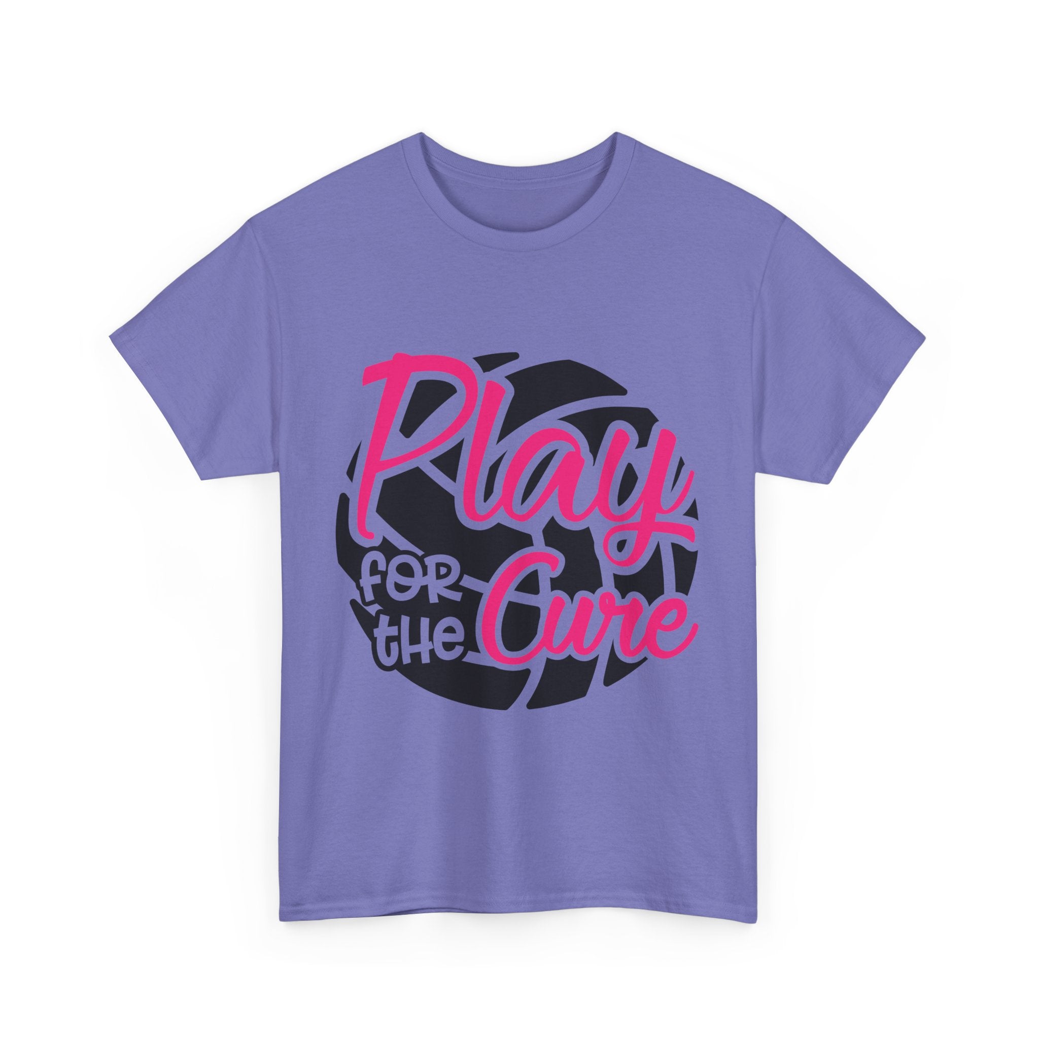 Unisex Motivational Sports Tee - "Play for the Cure" - Ideal for Team Events, Charity Runs, Sports Fans, Fitness Gifts, Casual Wear, [...]