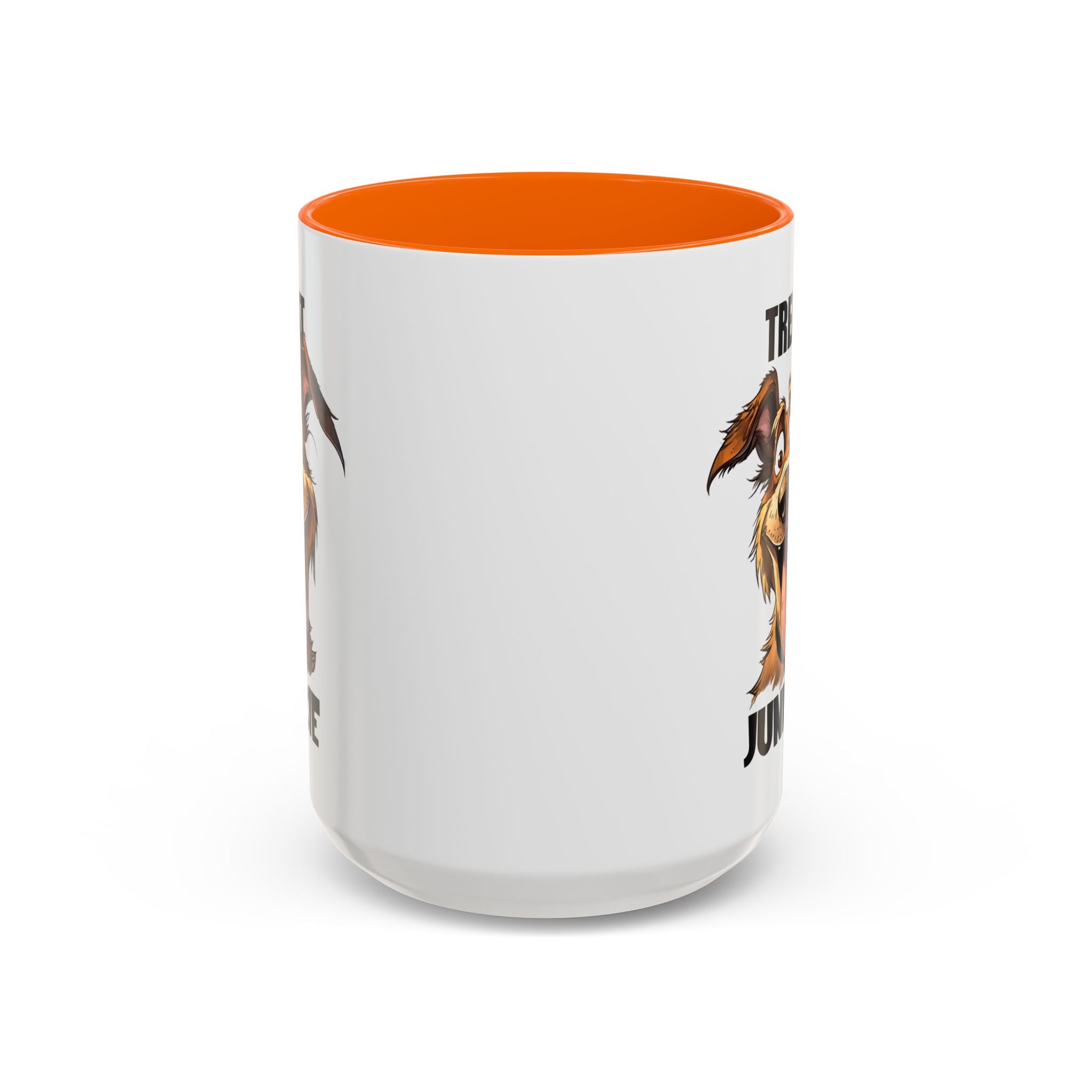 Funny Dog Lover Coffee Mug - Treat Junkie, Pet Gift, Animal Lover Cup, Dog Mom, Unique Mug for Dog Owners