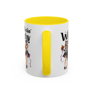 Witchy Accent Coffee Mug - Spooky Halloween Mug, Witchy Decor, Gift for Her, Fall Coffee Cup, Party Mug