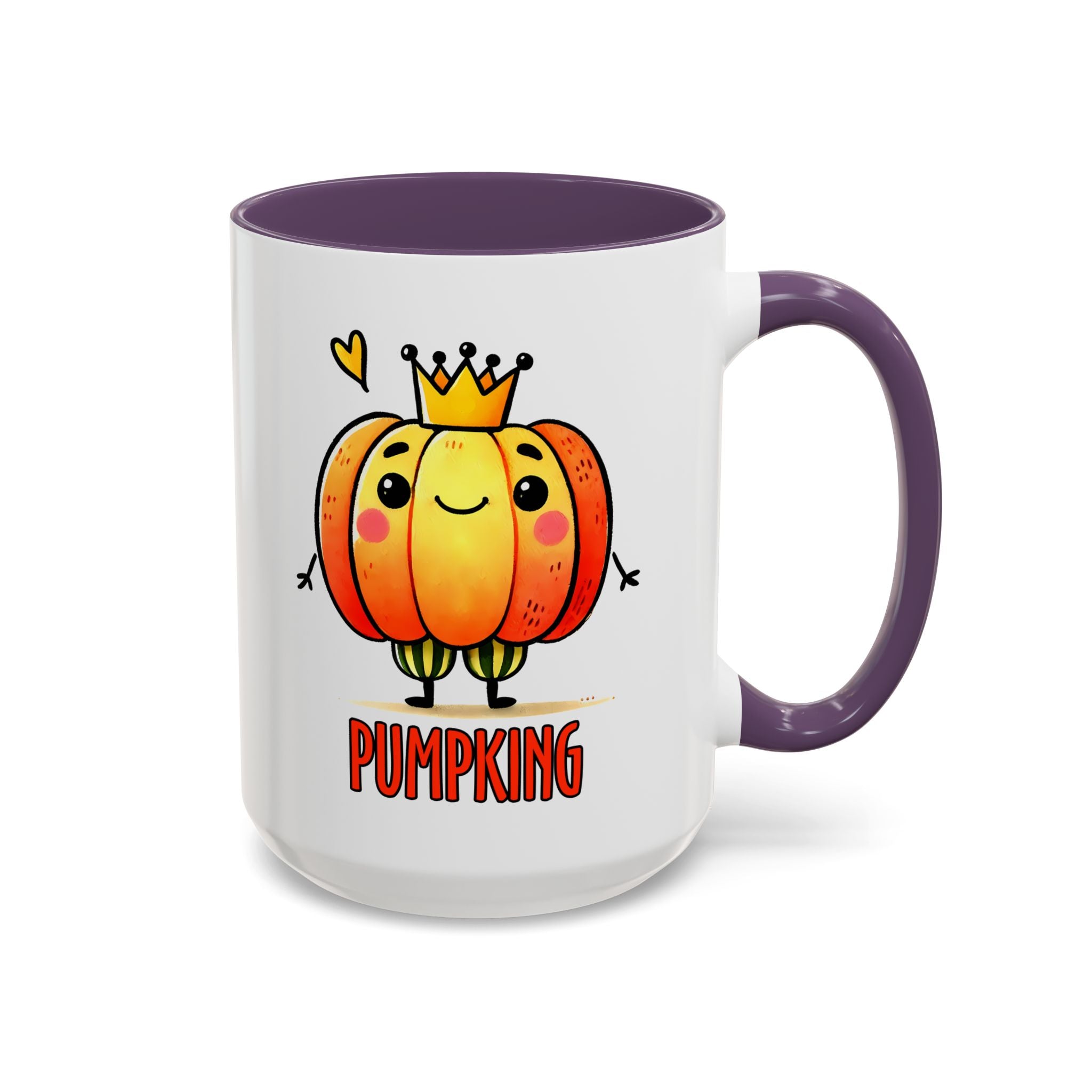 Pumpkin King Coffee Mug, Cute Mug for Fall, Halloween Decor, Gift for Pumpkin Lovers, Funny Holiday Mug, Fun Kitchenware