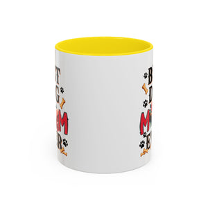 Best Dog Mom Ever Coffee Mug - Perfect Gift for Dog Lovers, Pet Moms, Animal Lovers, Dog-Themed Kitchen Decor, Best Friend Gift