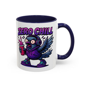 Zero Chill Accent Coffee Mug - Fun Ceramic Cup for Coffee Lovers, Unique Gift for Friends, Quirky Drinkware, Perfect for Birthdays, [...]