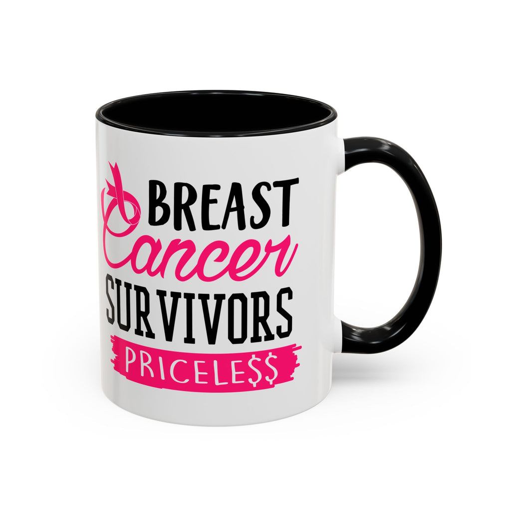 Breast Cancer Survivors Coffee Mug, Inspirational Cancer Gift, Supportive Awareness Mug, Gift for Survivors, Encouraging Morning Coffee