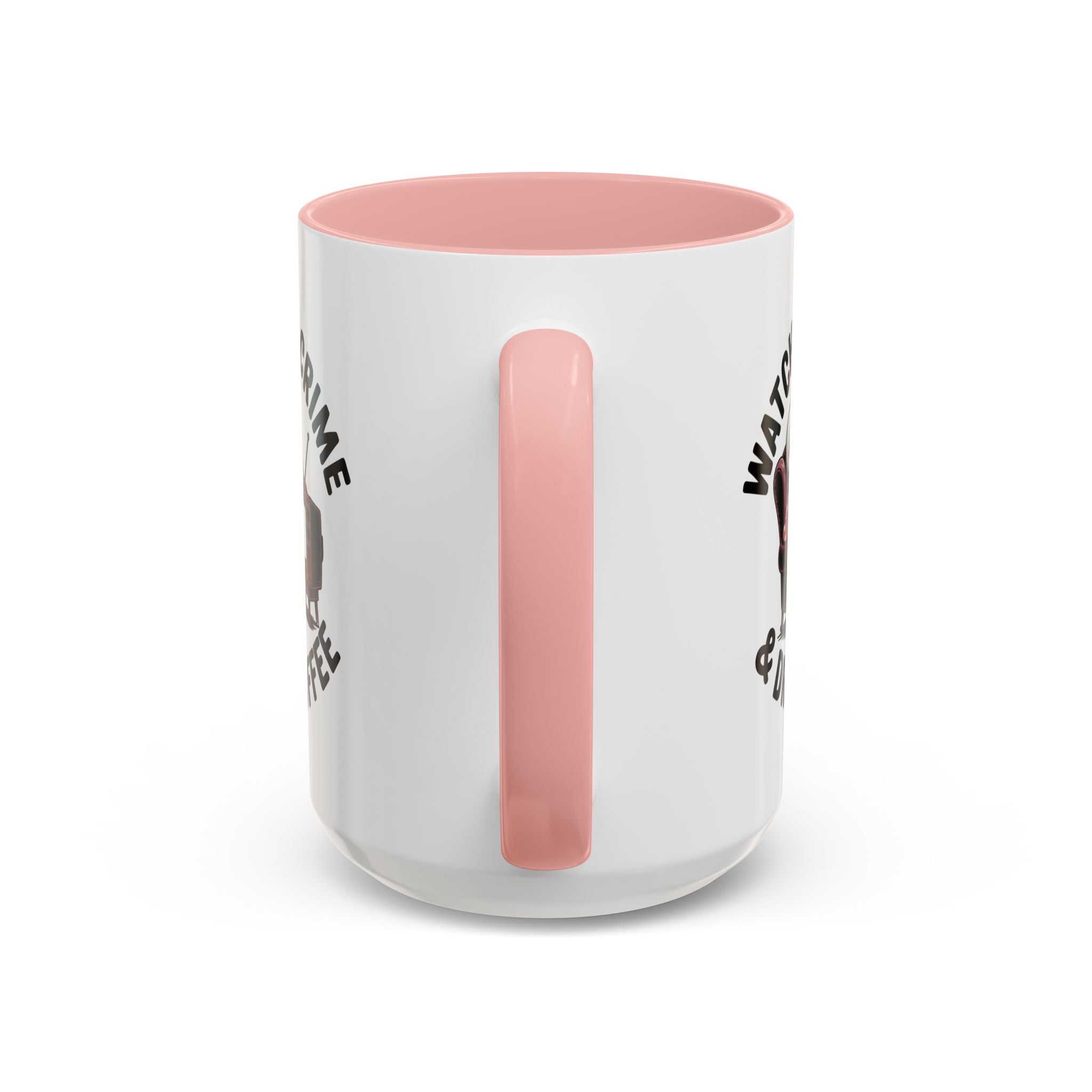 watch True Crime drink coffee  Coffee Mug hobby fun