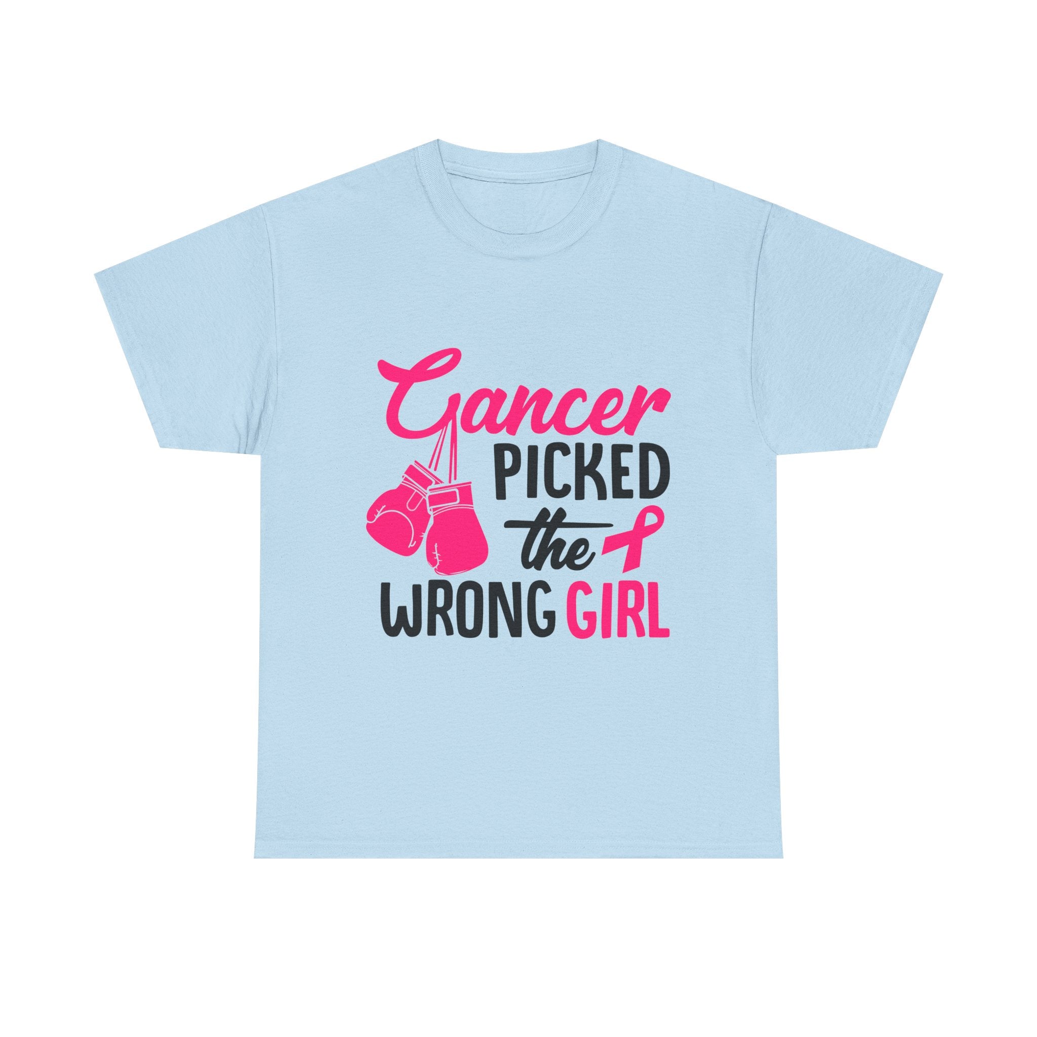 Empowering Cancer Awareness Tee, Inspirational T-Shirt, Unisex Cotton Tee for Fighters, Gift for Cancer Survivors, Supportive Apparel